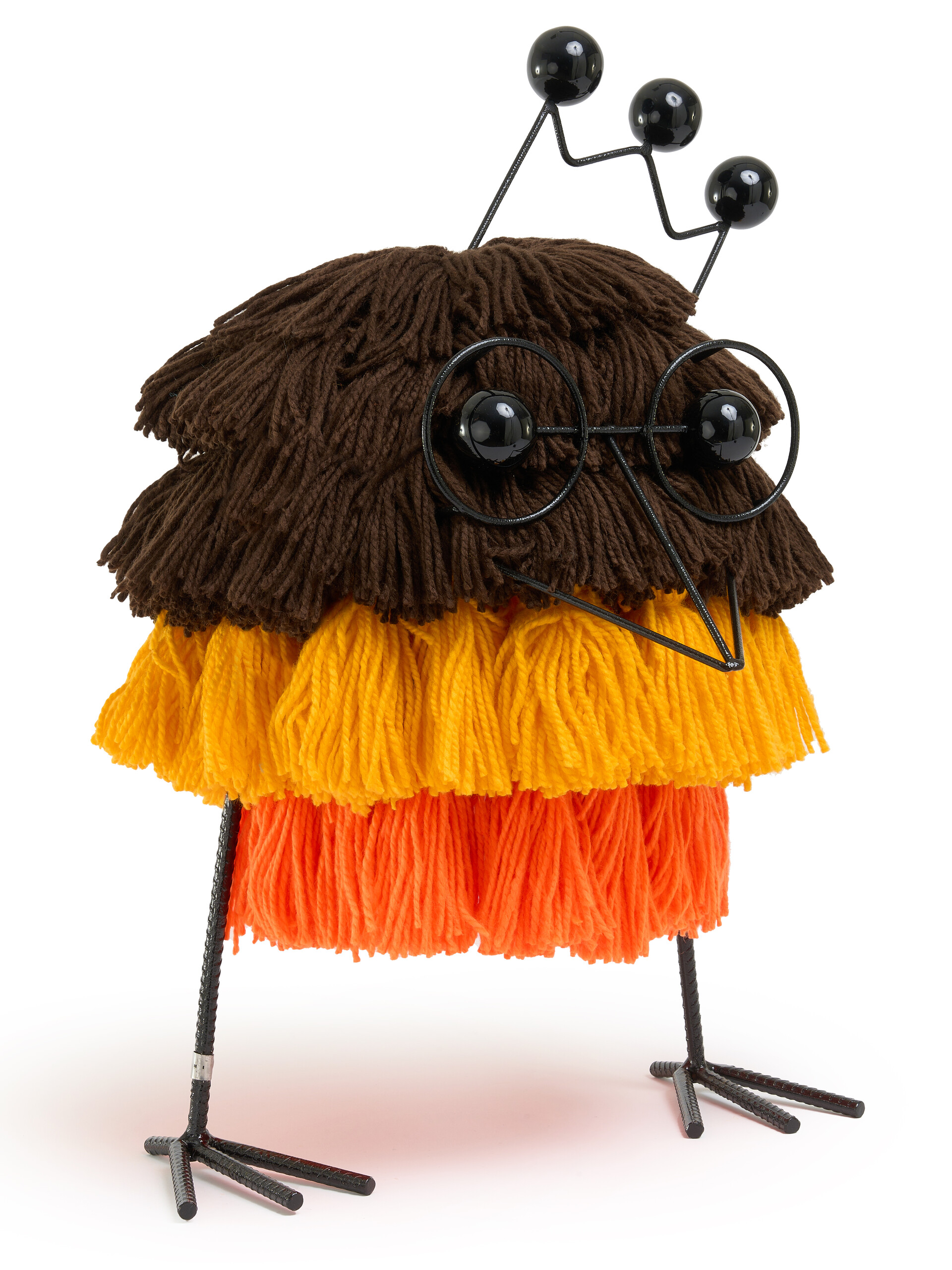 Woolly Friend "Reinaldo" Grande In Lana Multicolor - Accessori - Image 4