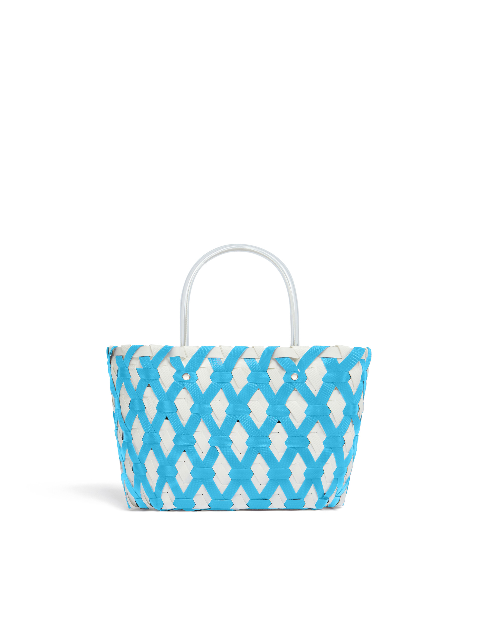 Light blue diamond MARNI MARKET tote bag - Shopping Bags - Image 3