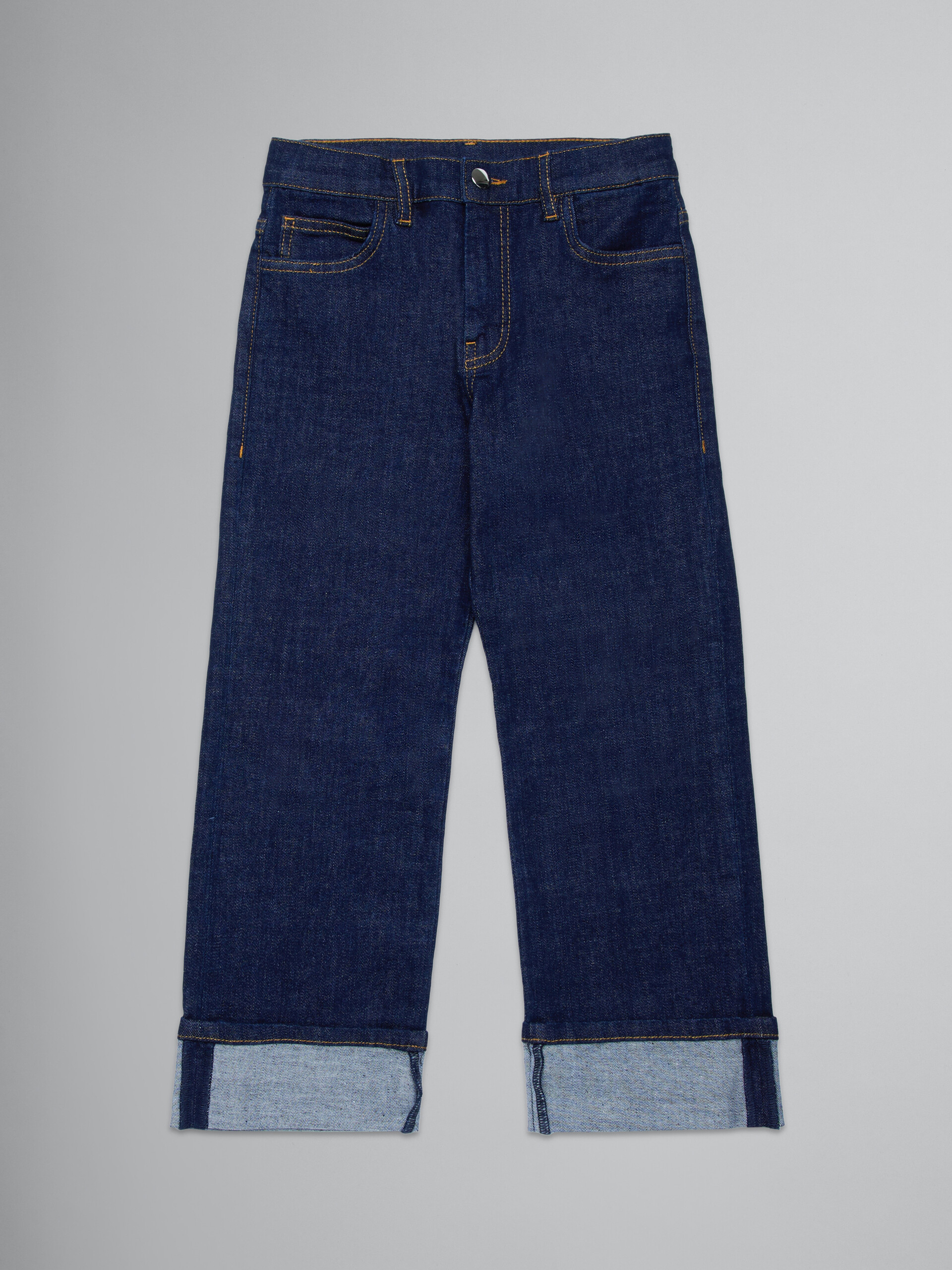 Jean classique bleu foncé - Pantalons - Image 1