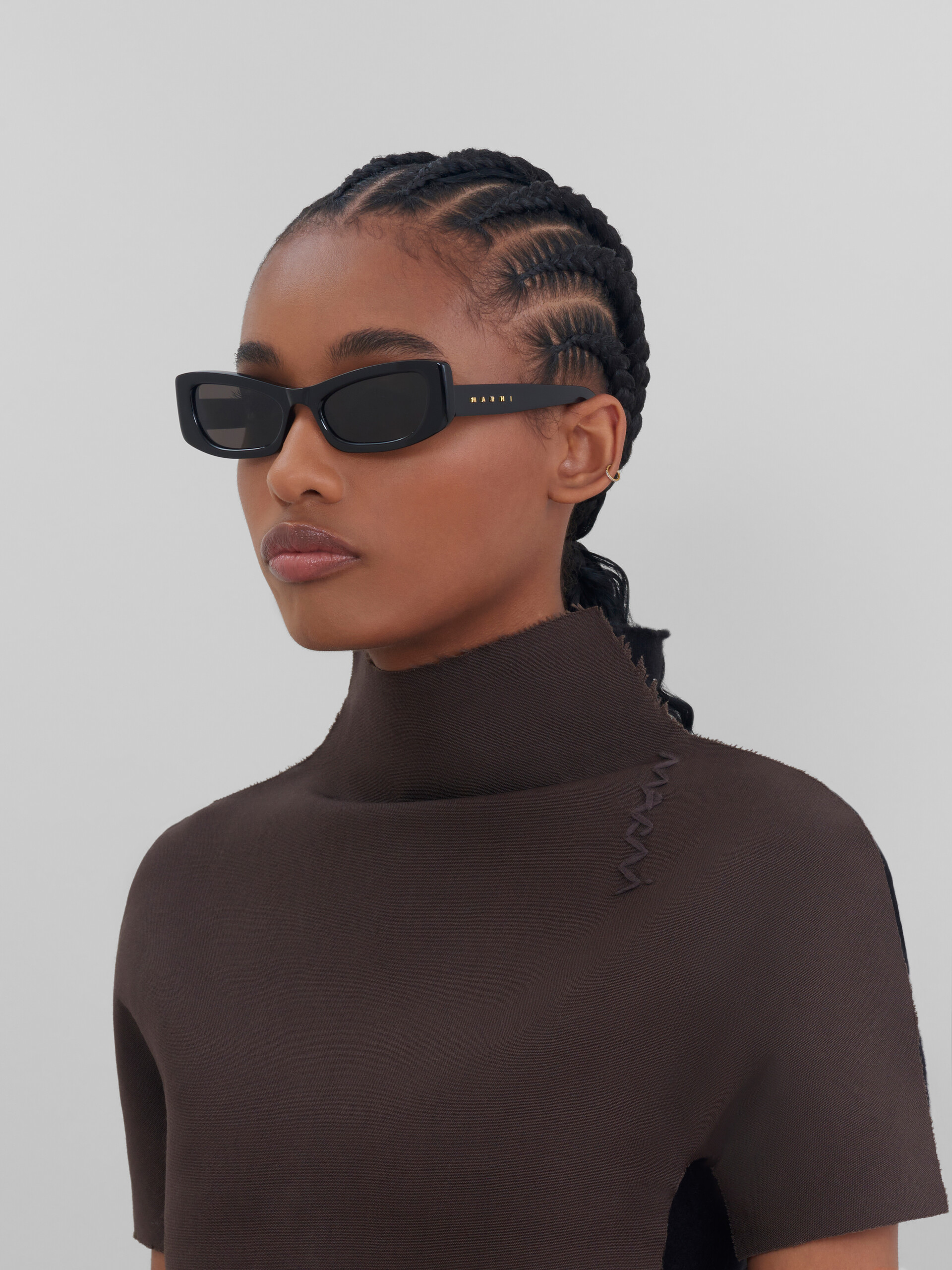 Lunettes de soleil Nyami noires - Optique - Image 2