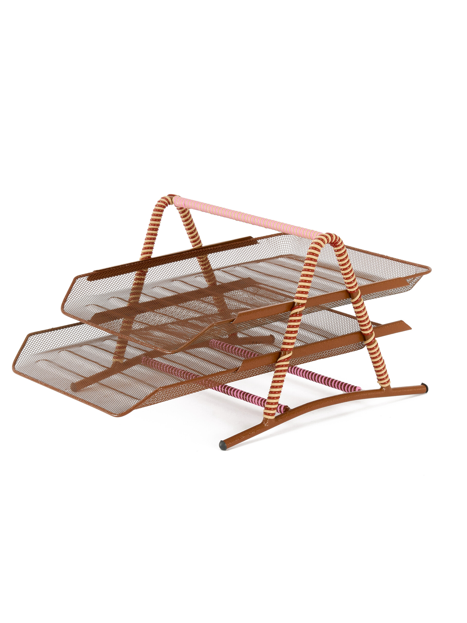 Bandeja de escritorio marrón con varias alturas Marni Market - Muebles - Image 3