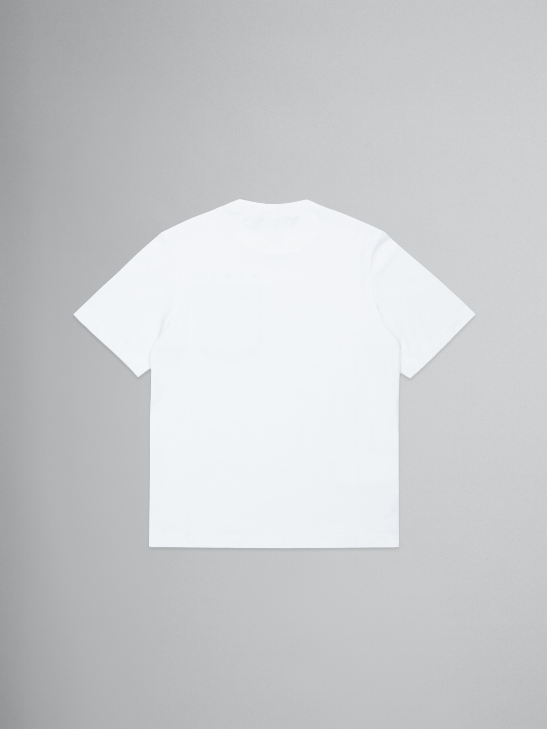 T-shirt blanc avec poche - T-shirts - Image 2