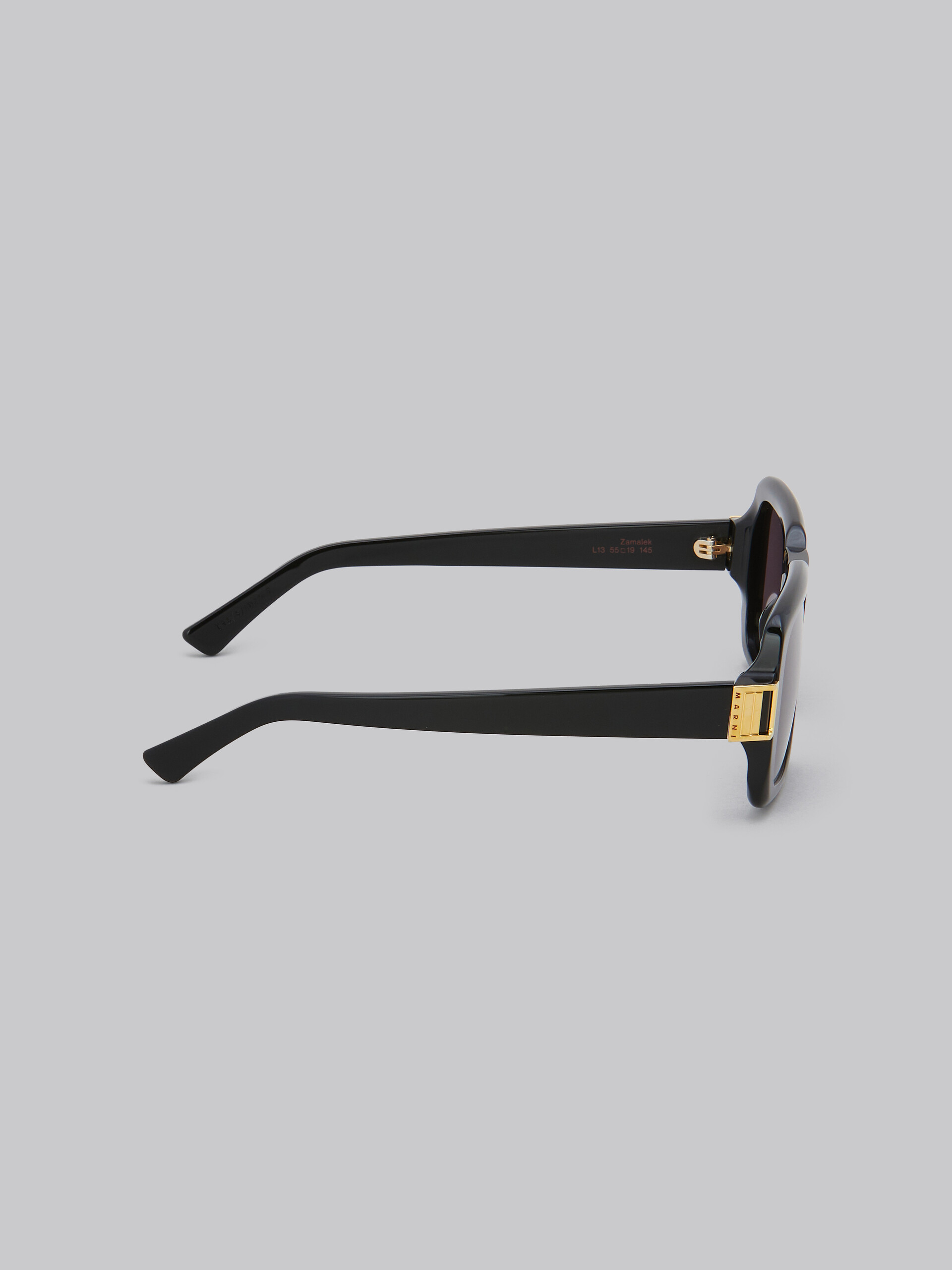 Schwarze Sonnenbrille Zamalek - Optisch - Image 4