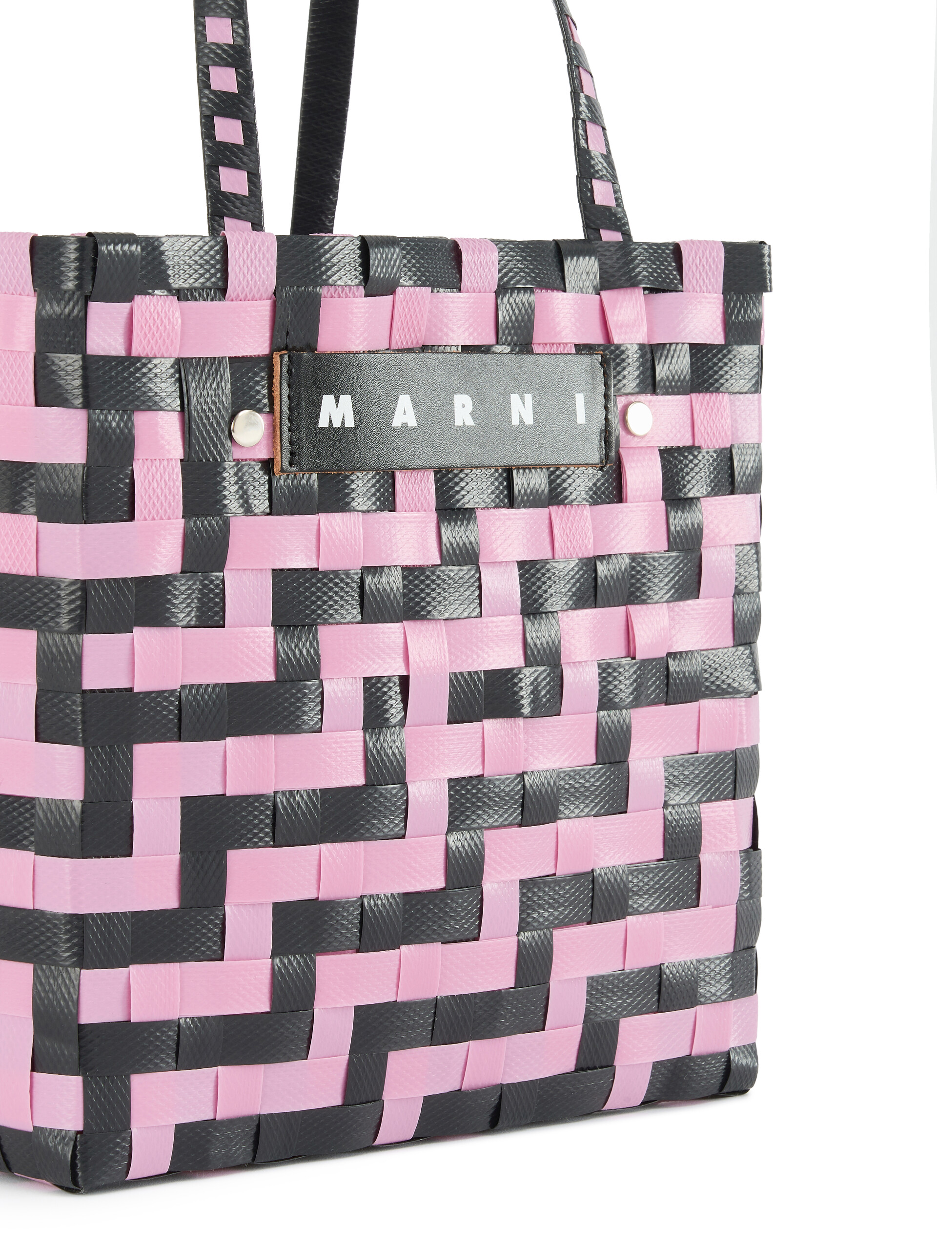 Sac MARNI MARKET MINI BASKET multicolore - Sacs - Image 4