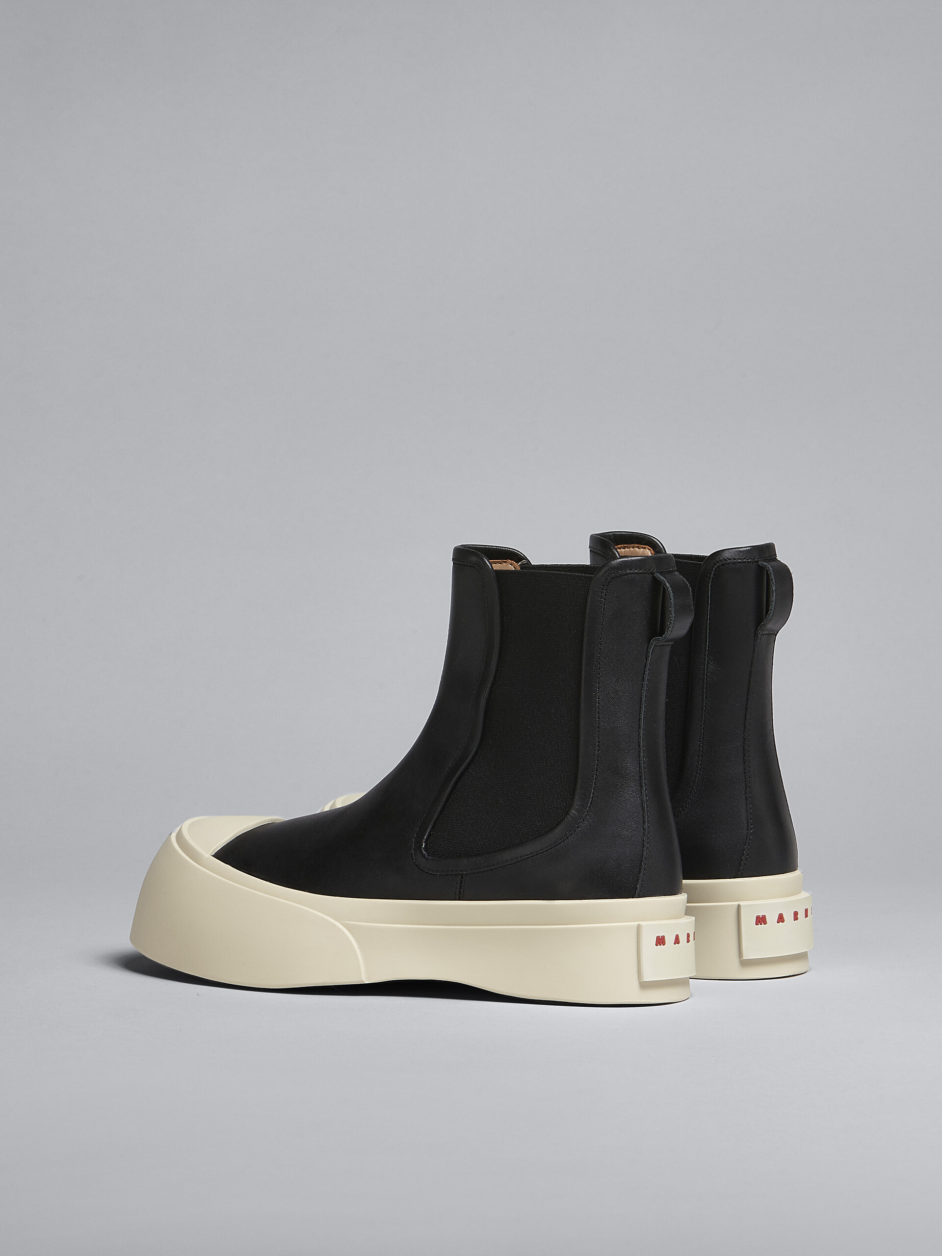 Black leather Pablo Chelsea boot - Boots - Image 3
