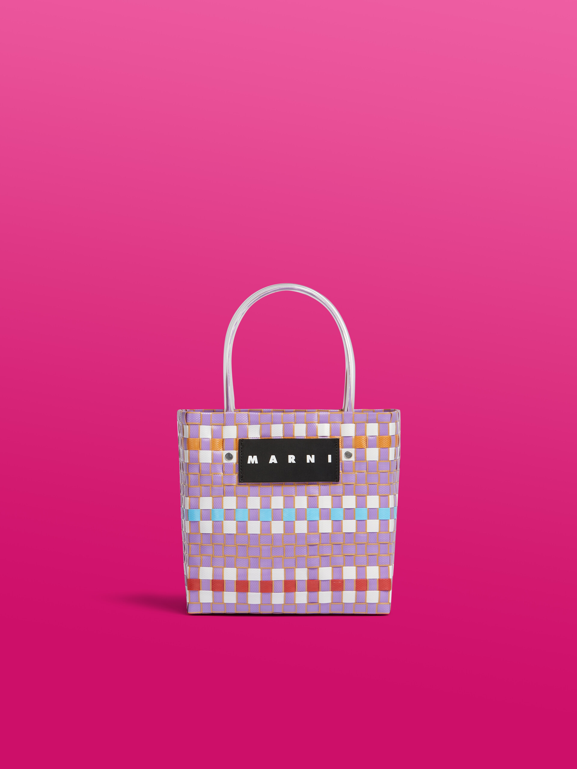 Multicolour MARNI MARKET MINI BASKET bag - Bags - Image 1