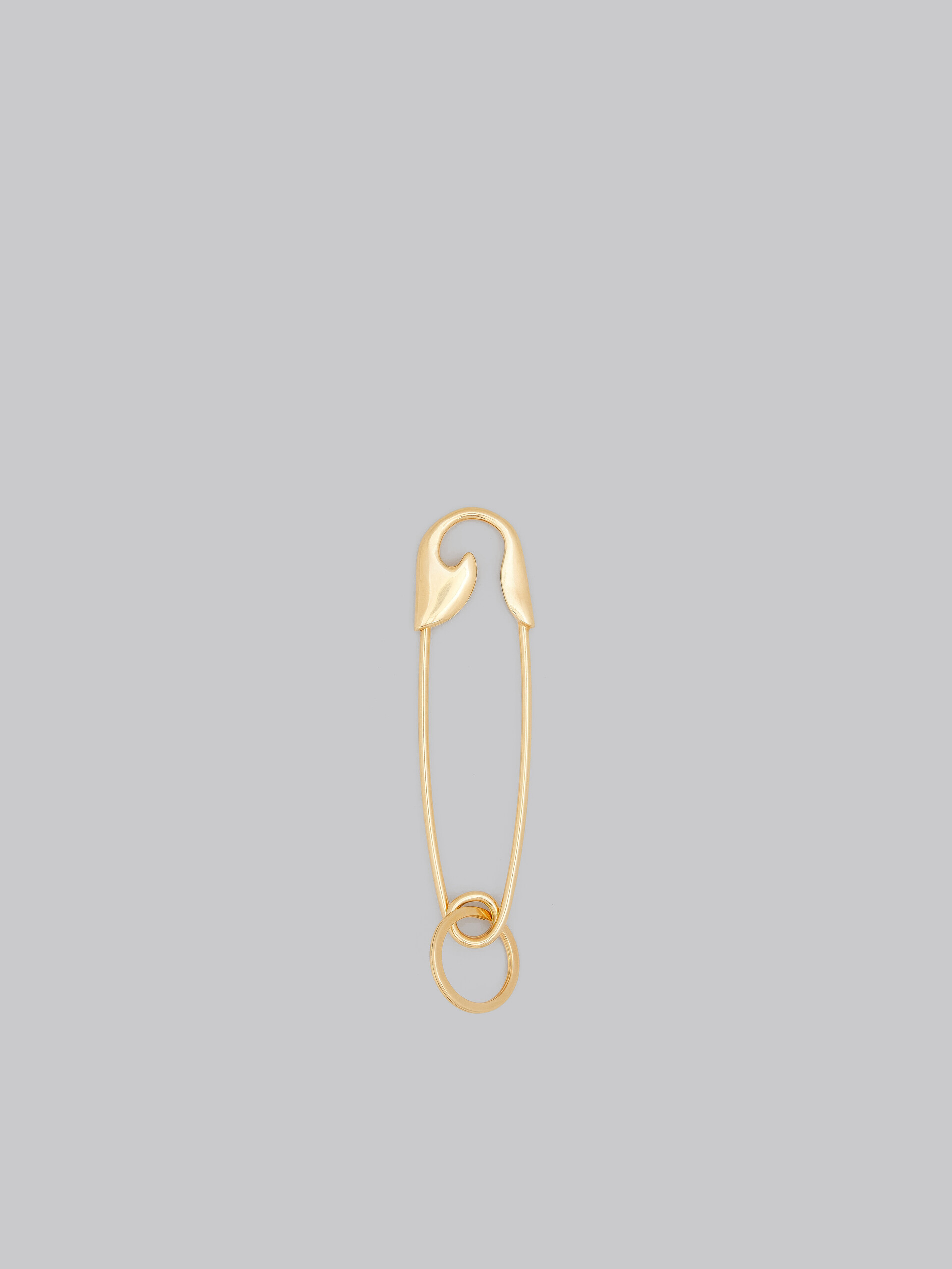 Portachiavi con ciondolo a forma di spilla color oro - Gioielli - Image 2