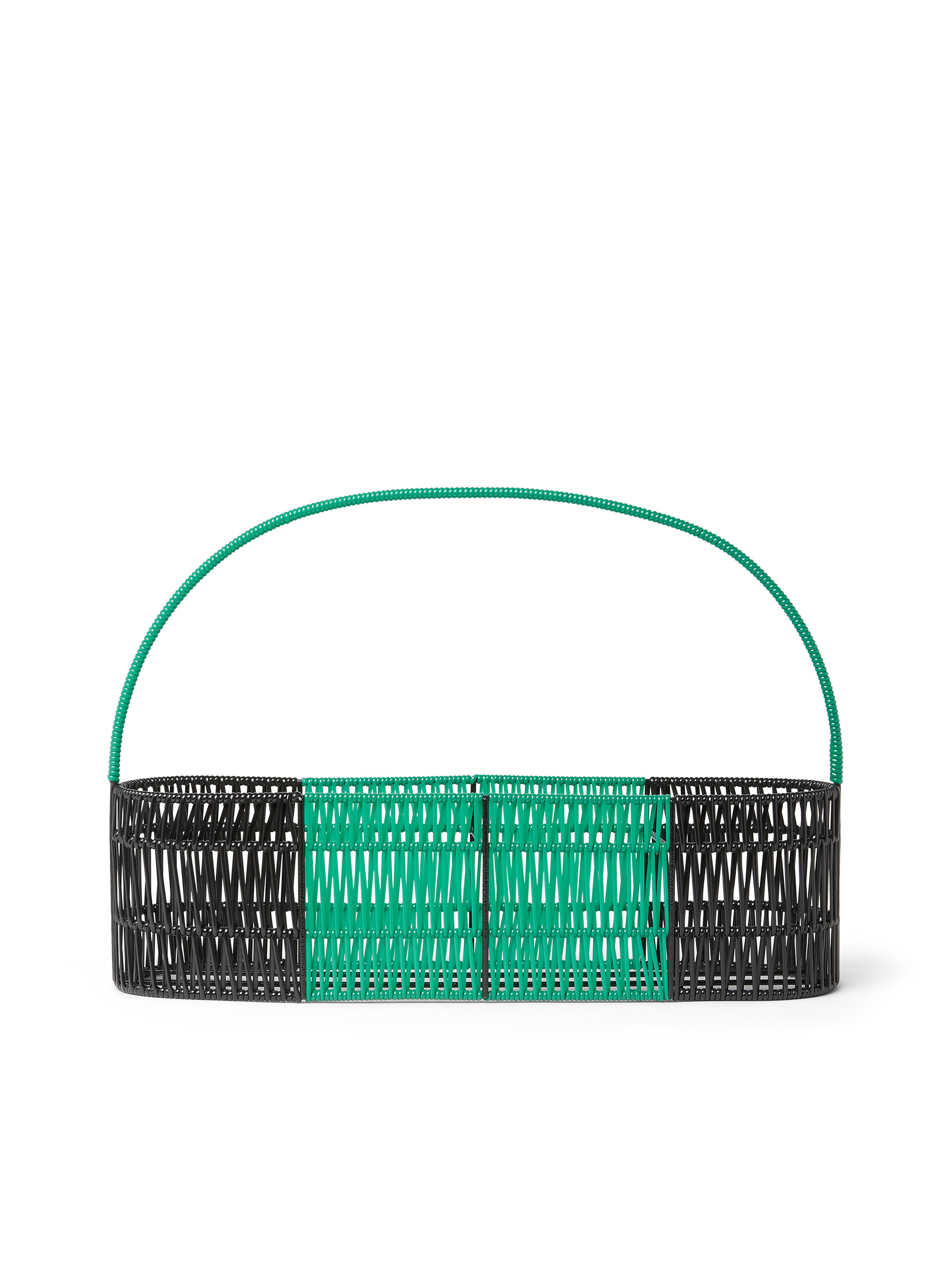 MARNI MARKET oval basket with long handle - Furniture - Image 3