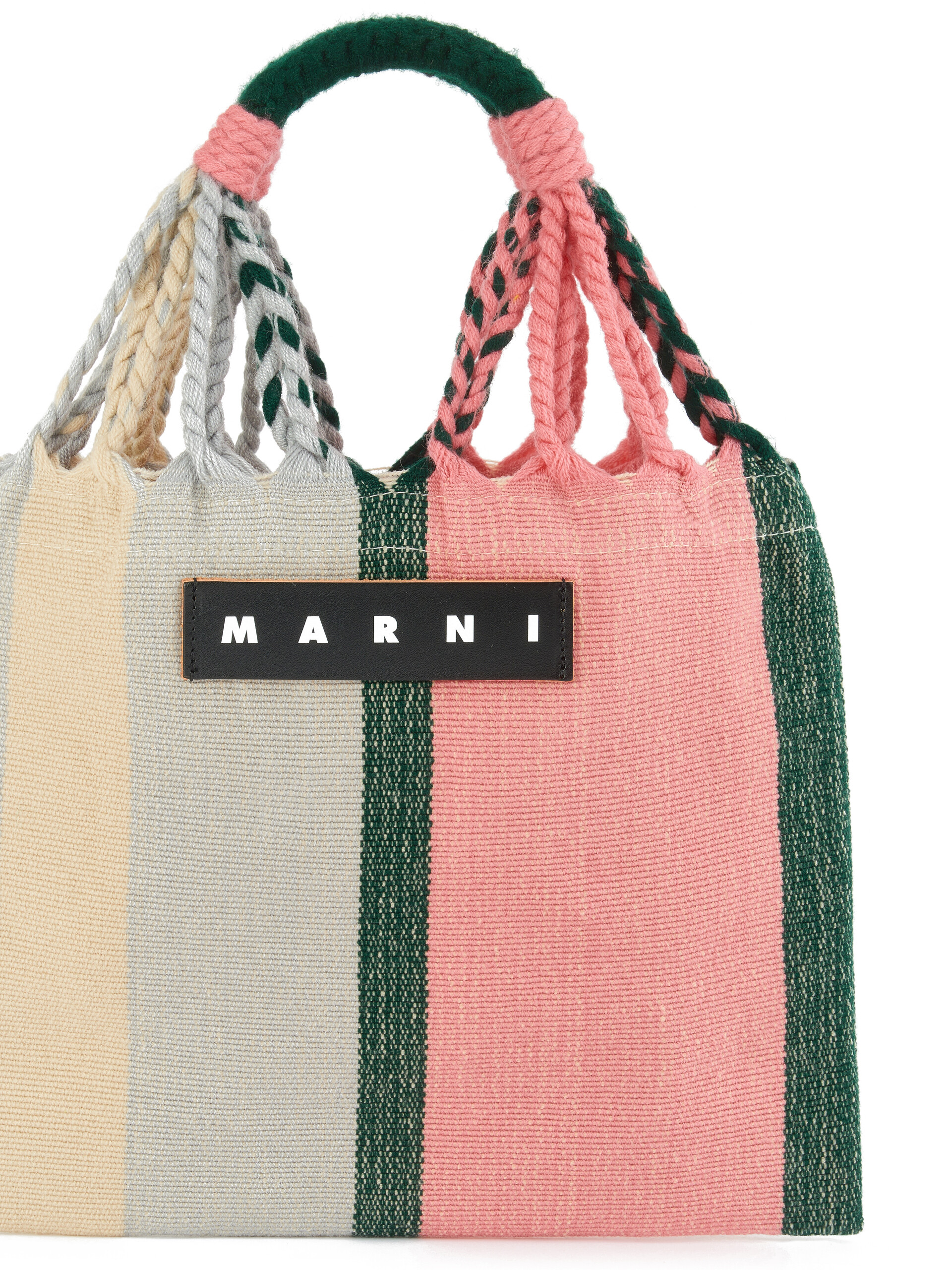 ライトブルー マルチカラー MARNI MARKET HAMMOCK クロシェ バッグ - ショッピングバッグ - Image 4