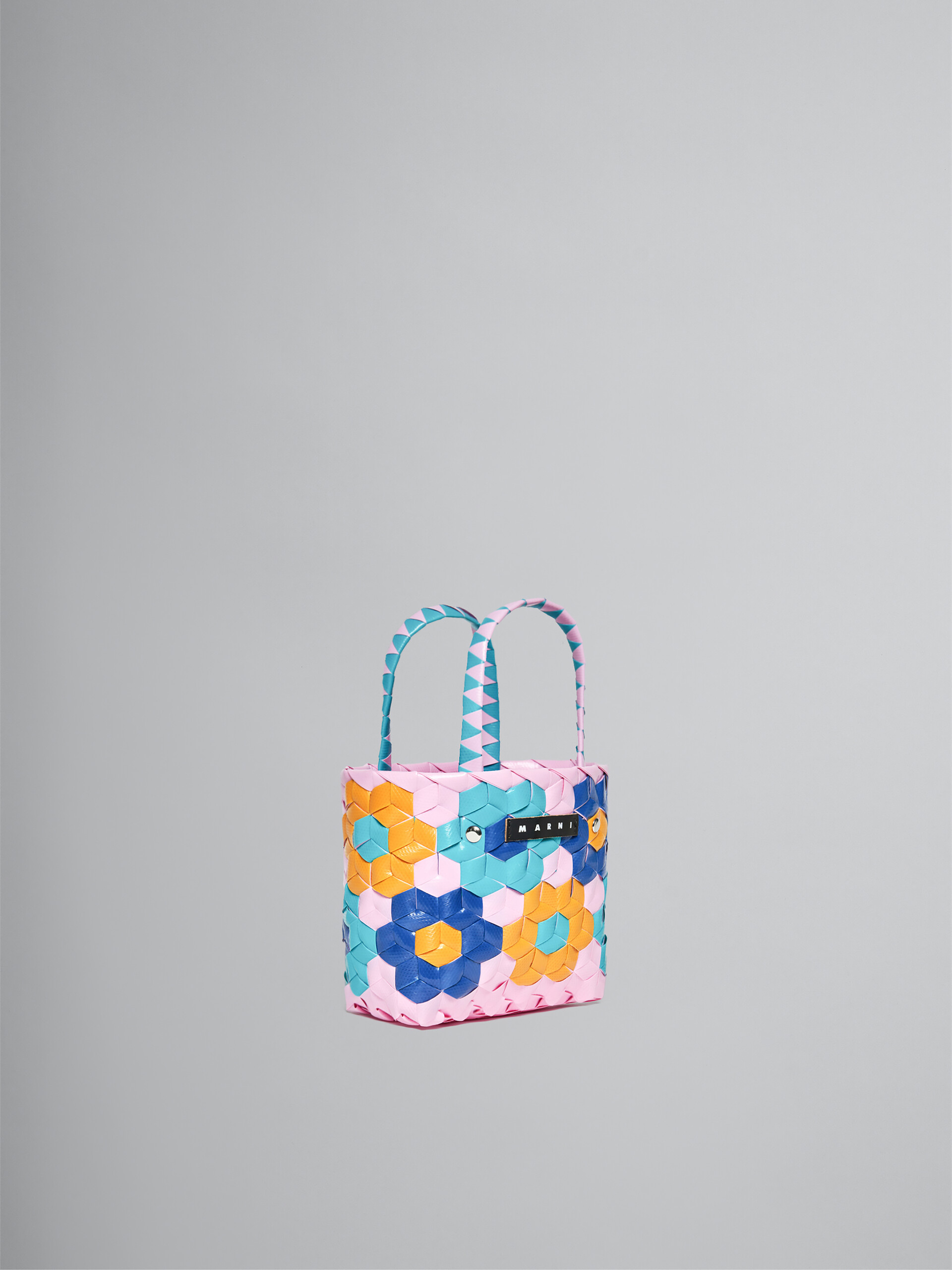 Gewebte Sonnenblumen-Tasche in Rosa - Tasche - Image 3