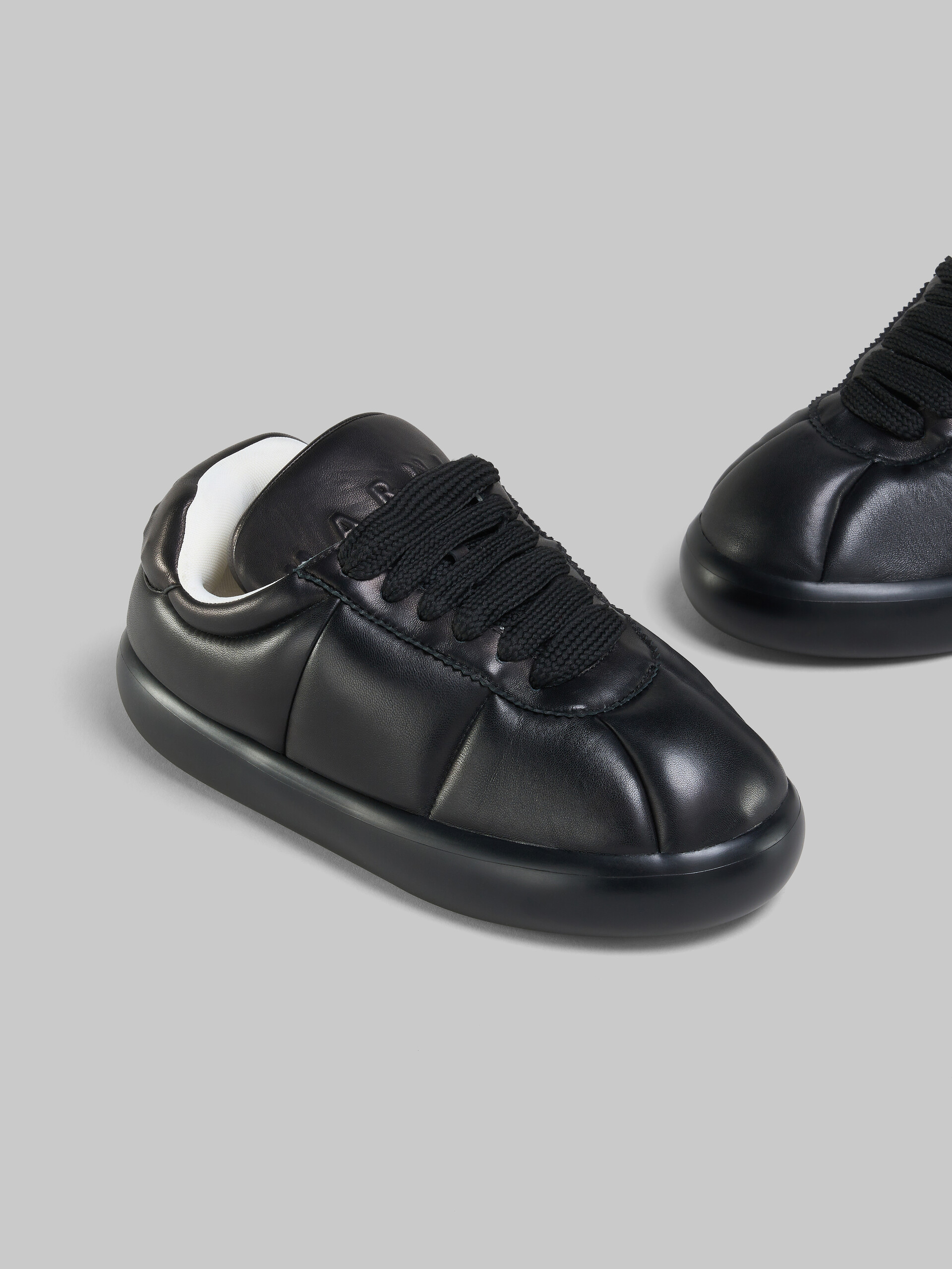 Zapatilla BigFoot 2.0 de piel negra - Sneakers - Image 5