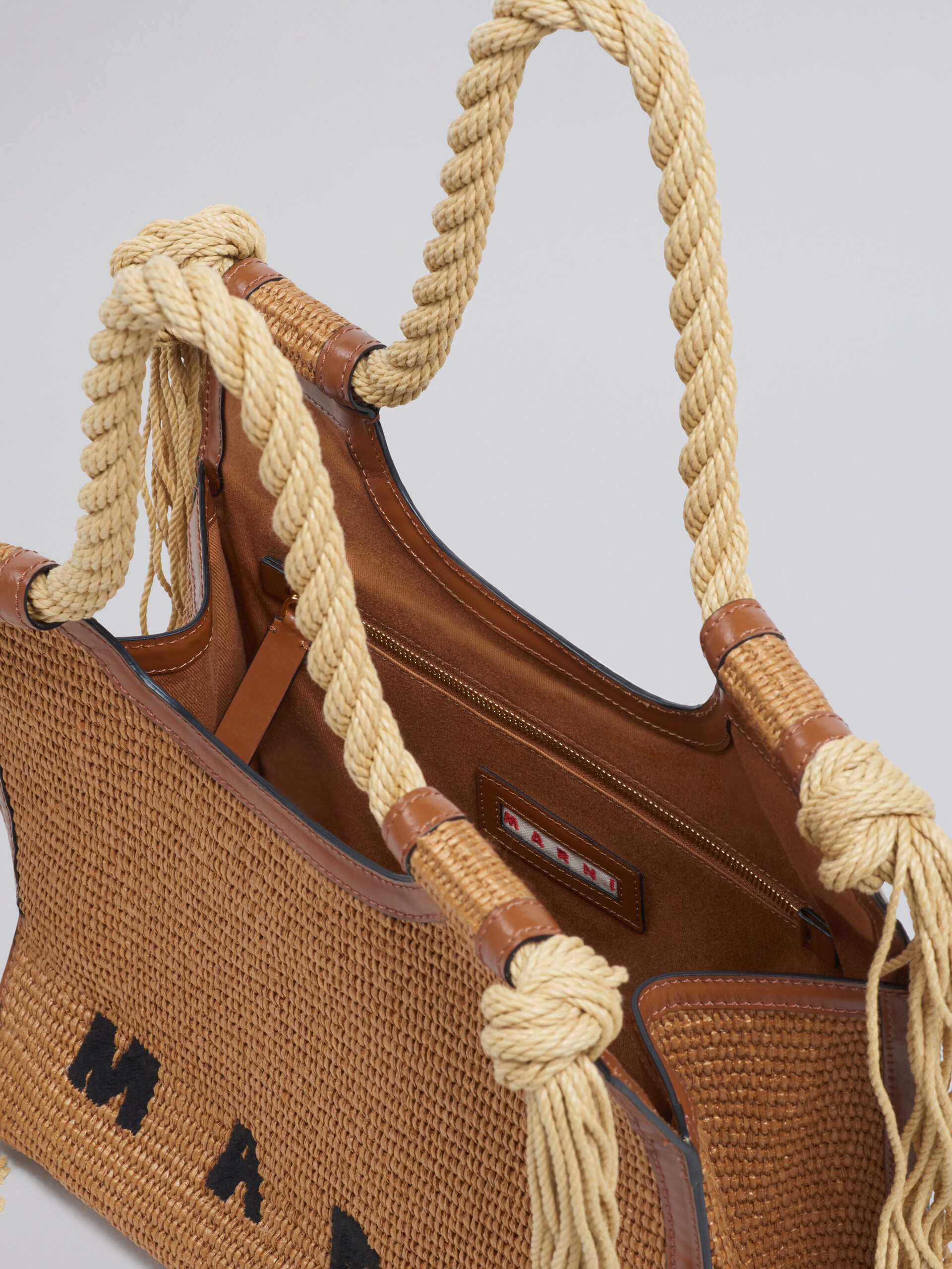 Marcel Summer Bag with rope handles - Handbags - Image 4