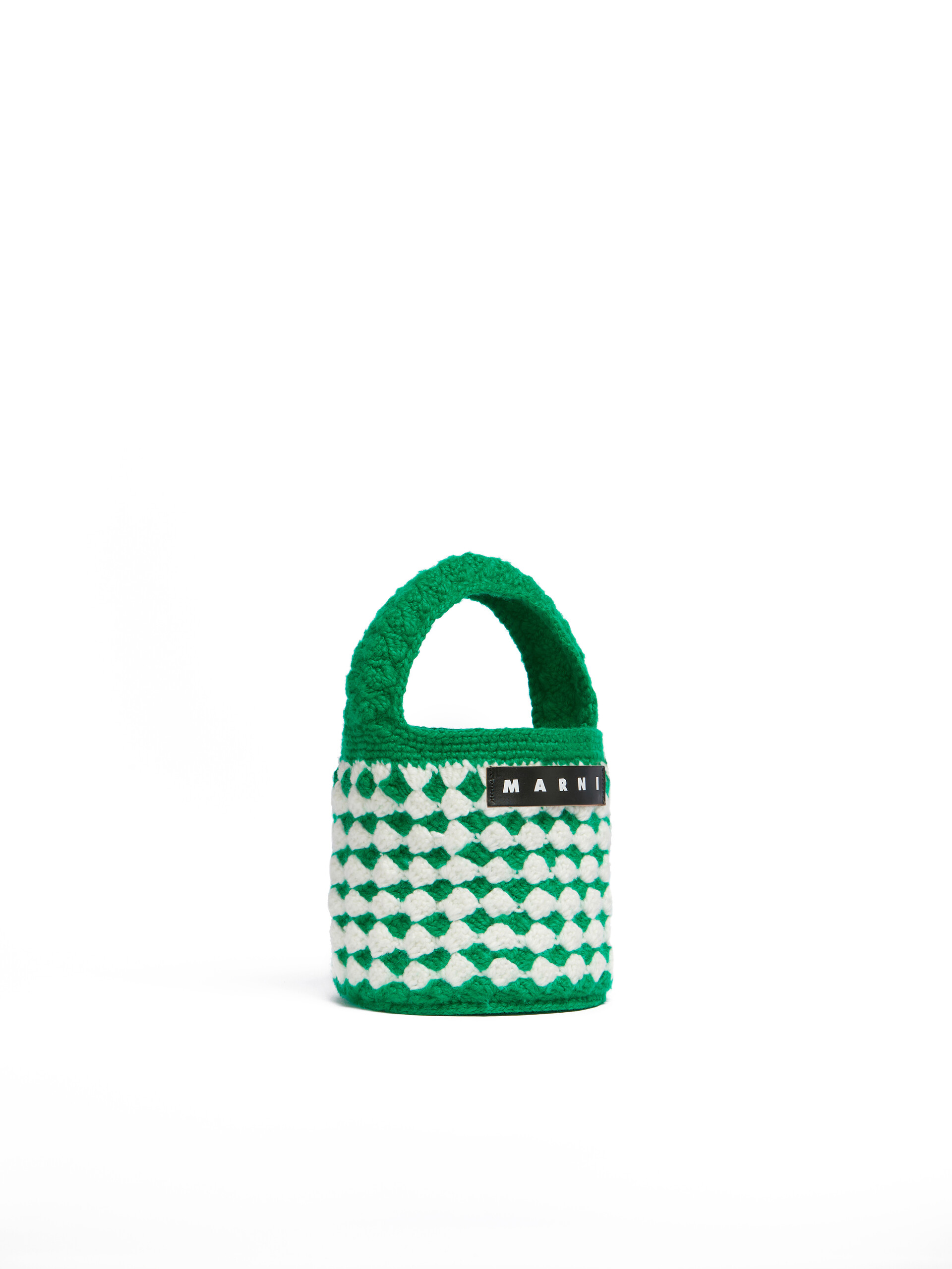 Purple Crochet Marni Market Rosal Bag - Shopping Bags - Image 2