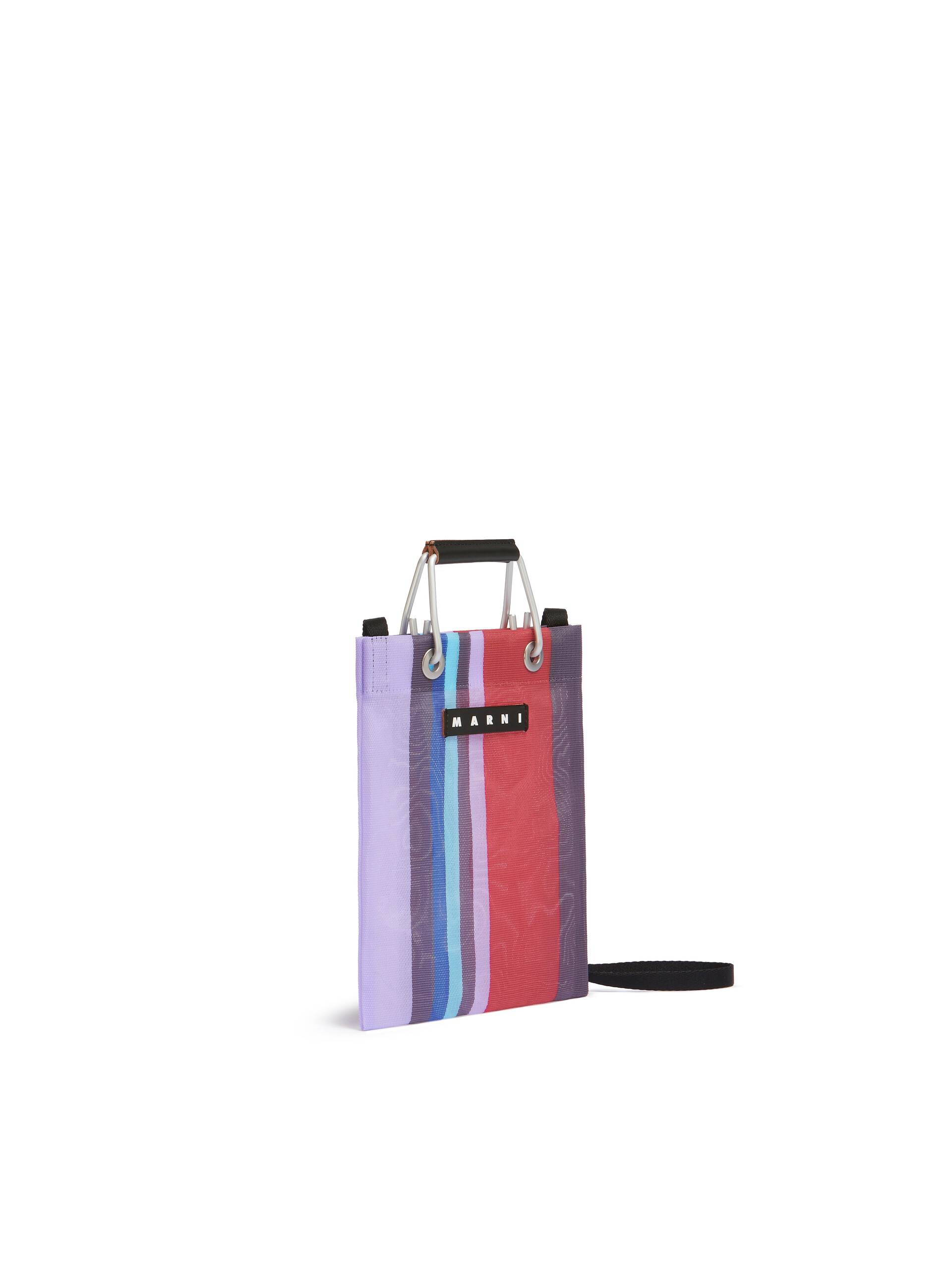 グリーンブルー(ターコイズ) MARNI MARKET STRIPE MINI SHOULDER BAG - Bags - Image 2