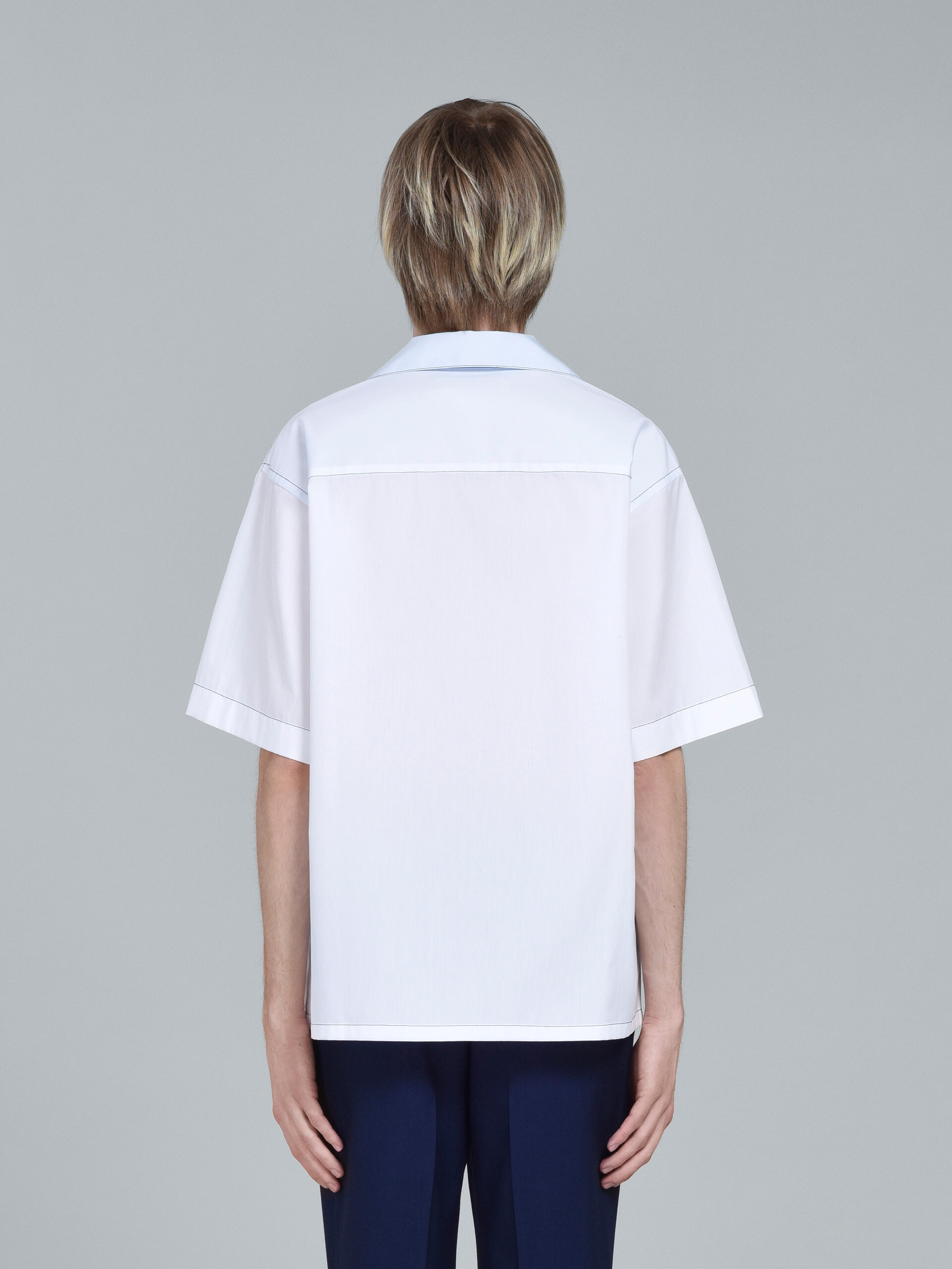 ロゴプリント ポプリン製ボウリングシャツ - シャツ - Image 3