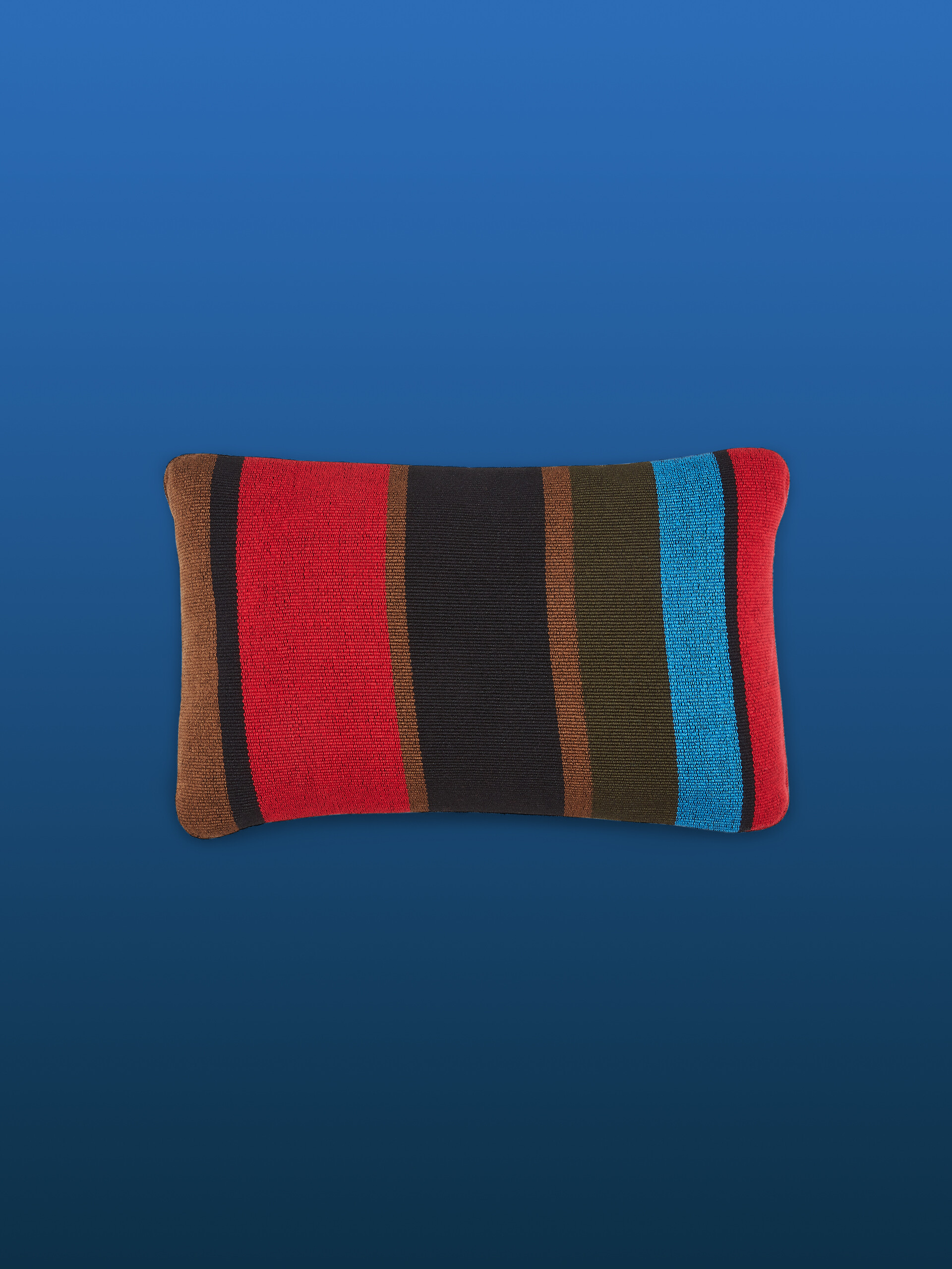 MARNI MARKET cushion in multicolor brown fabric - Furniture - Image 1