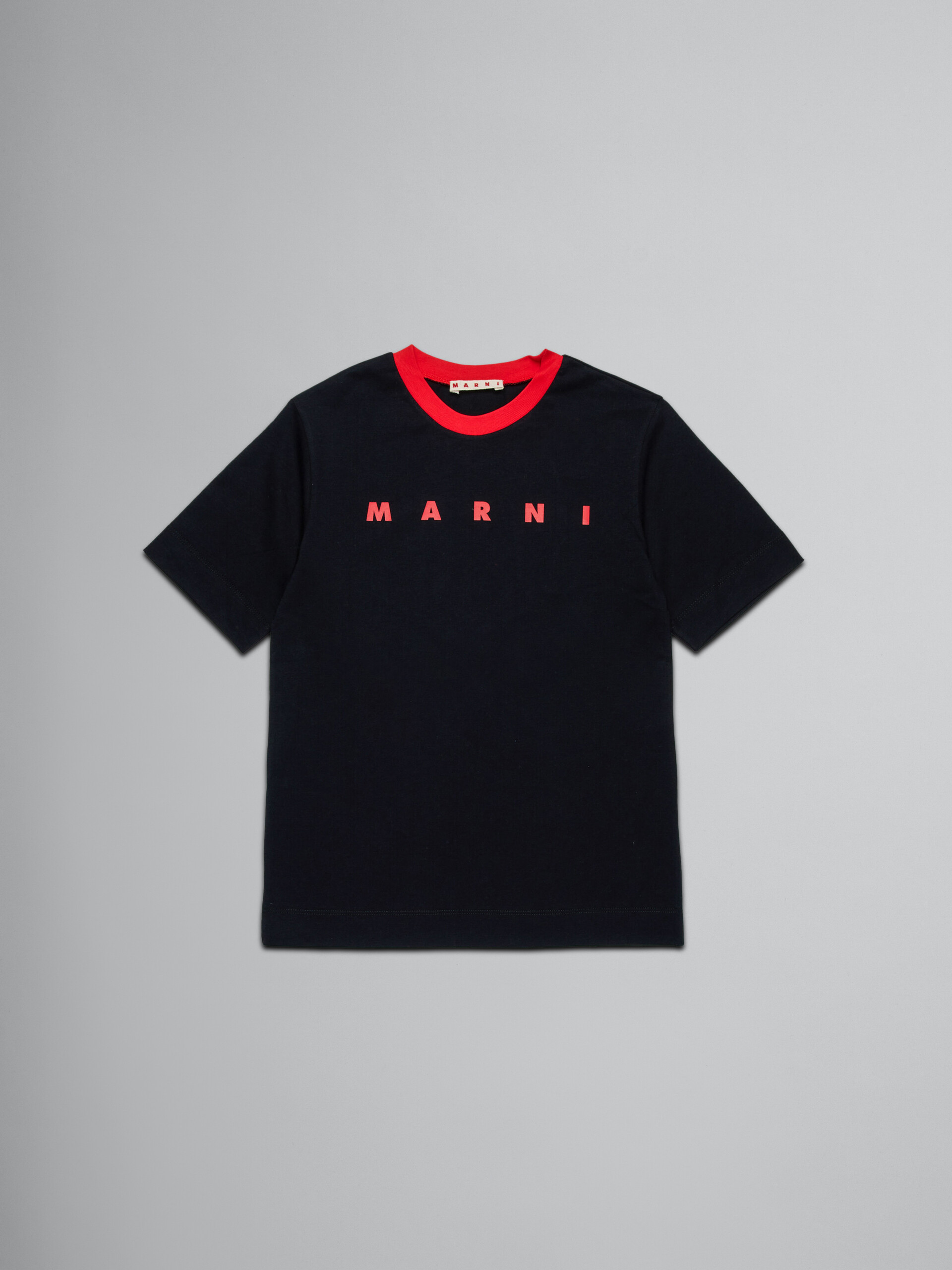 Black T-shirt with logo - T-shirts - Image 1