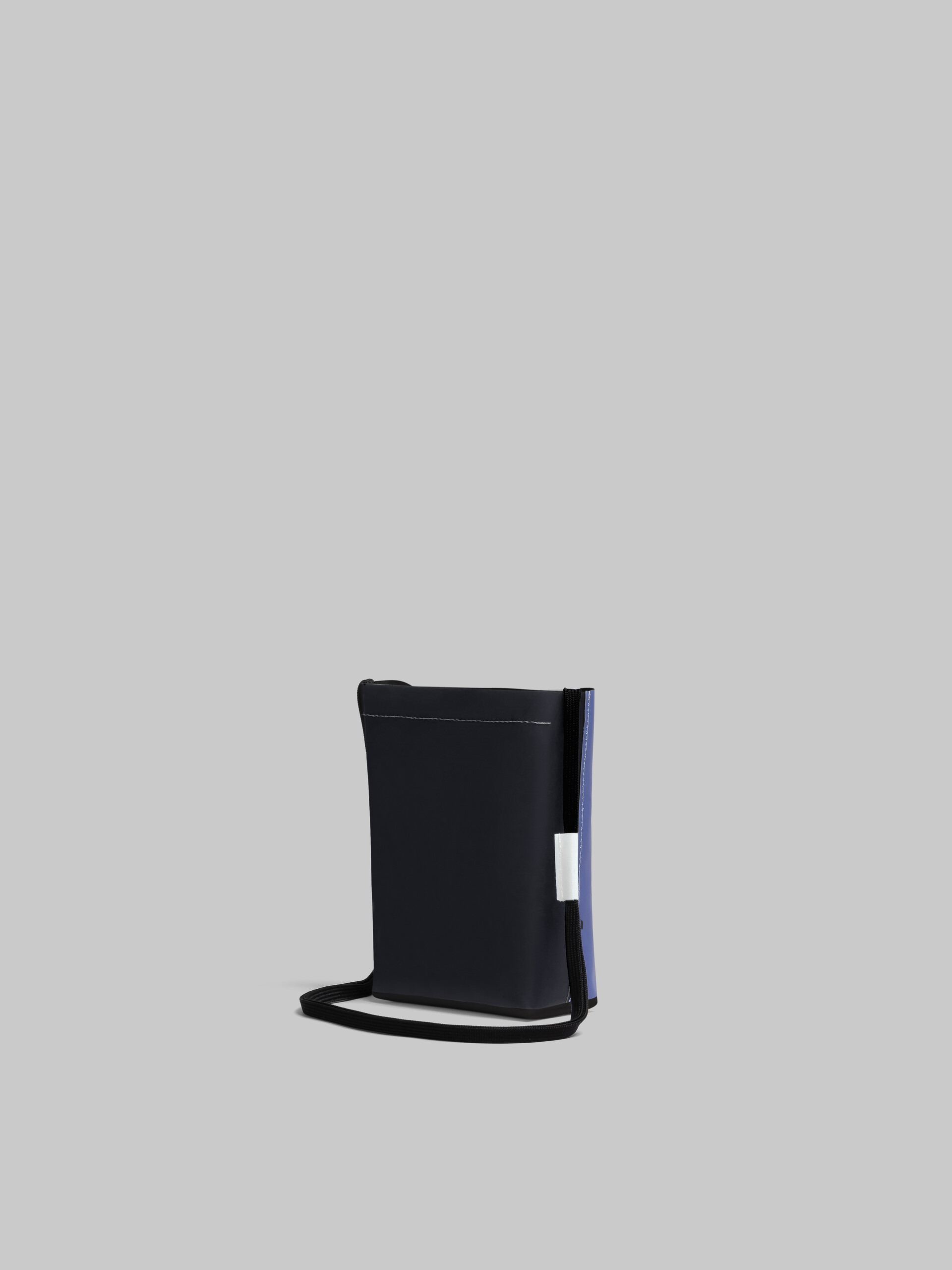 Bolso bandolera Tribeca blanco y negro con correa tipo cordón - Bolsos de hombro - Image 3