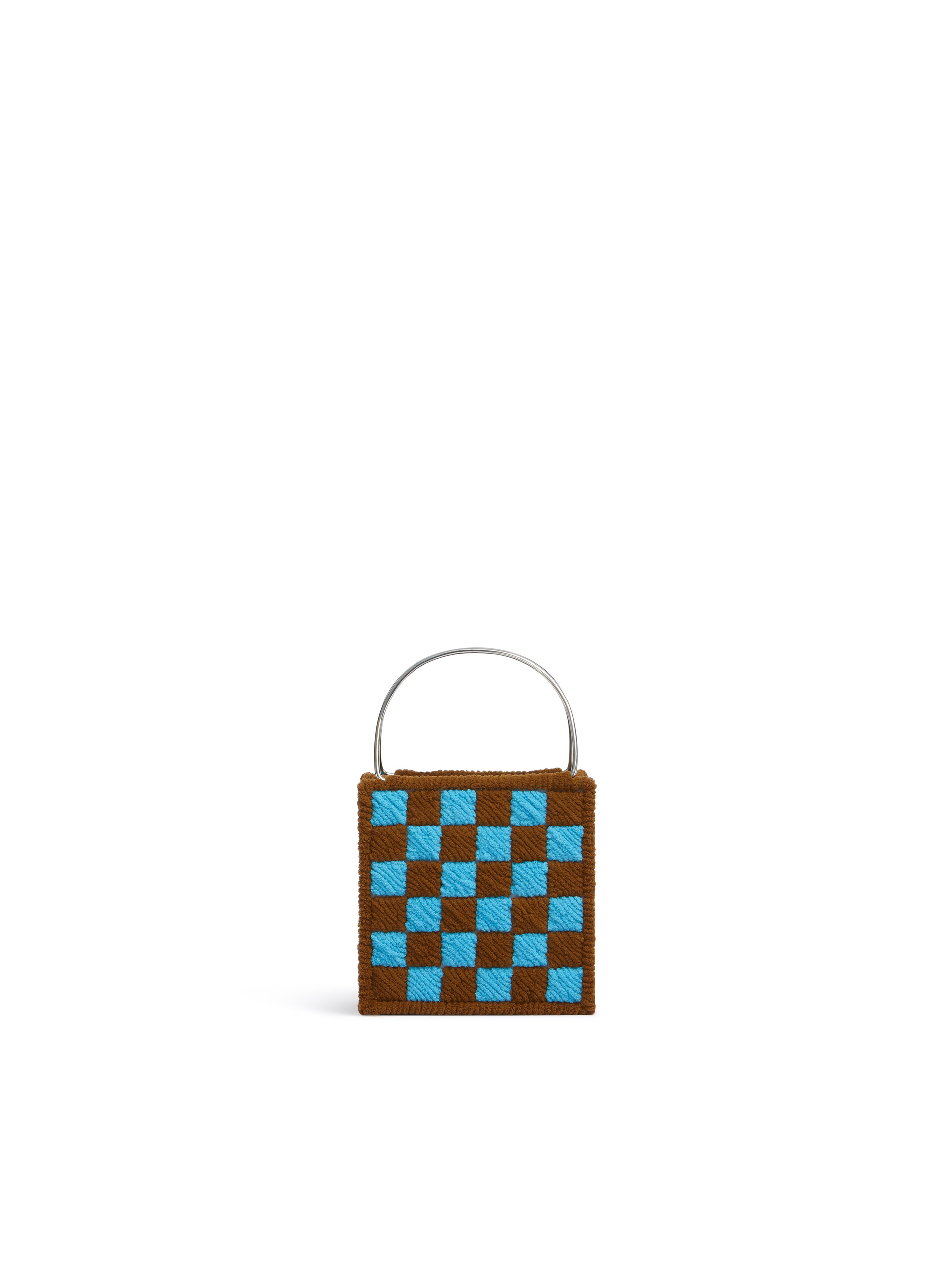 ブルー ブラウン MARNI MARKET チェッカーボード Otherバッグ - ショッピングバッグ - Image 3