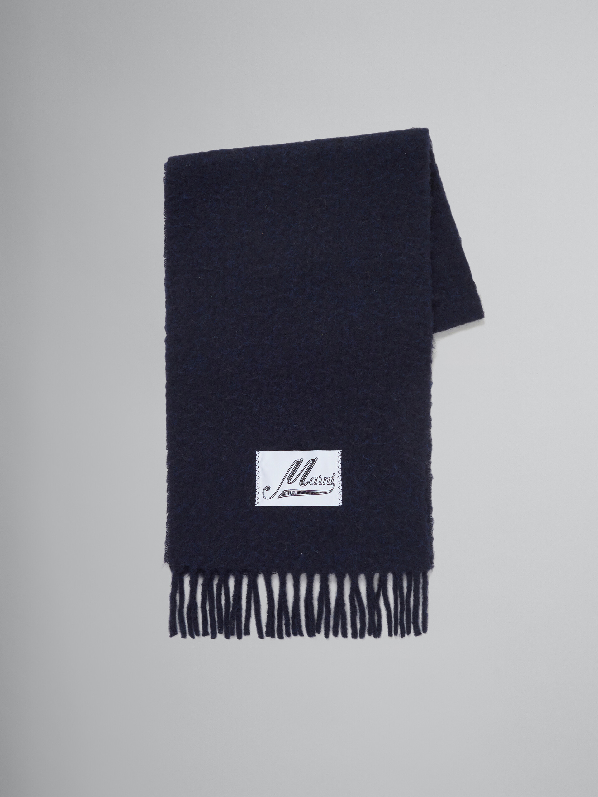 Schal aus hellblauer Alpakawolle - Schals - Image 1