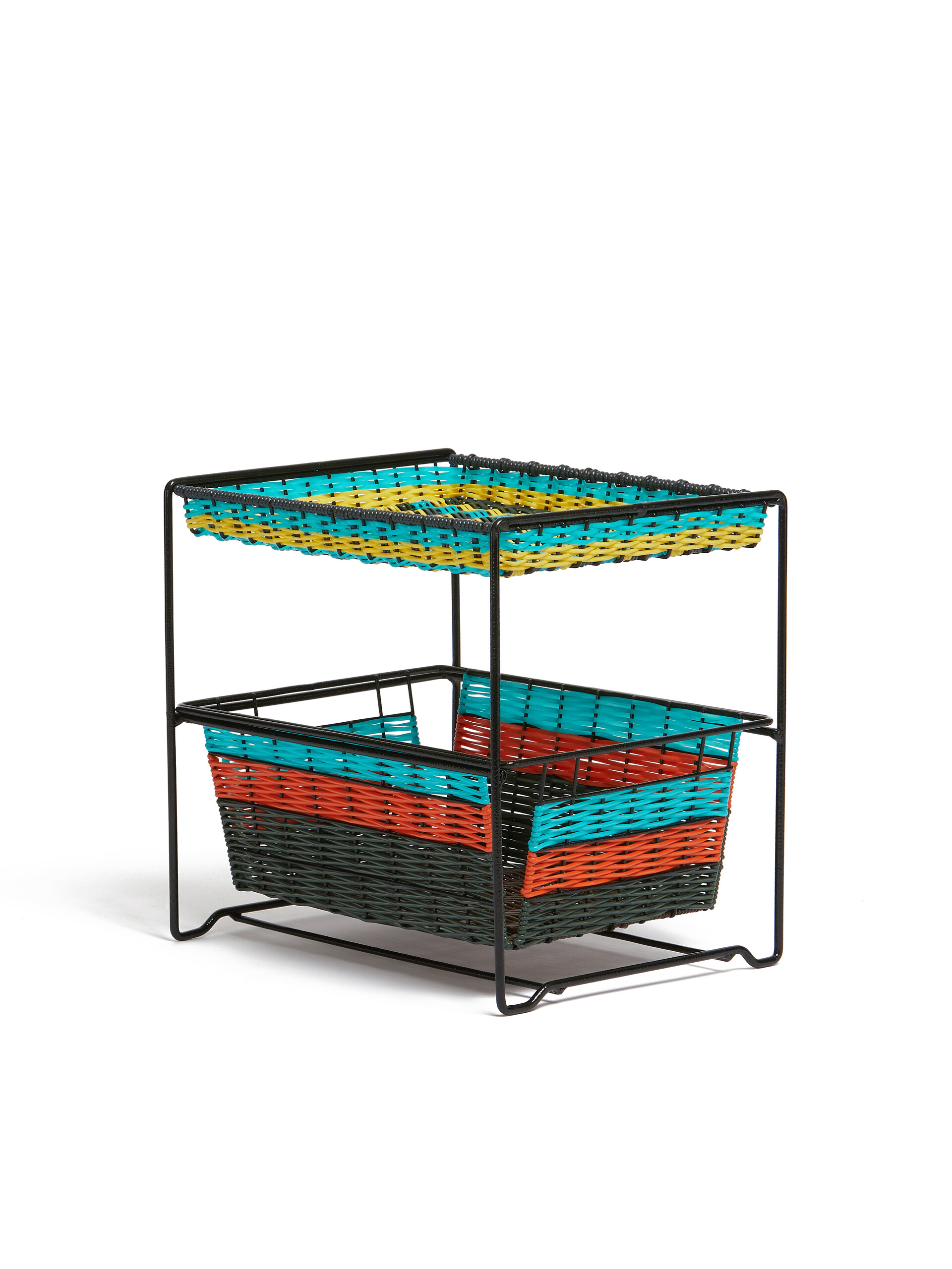 Light blue Marni Market 2-tier basket unit - Furniture - Image 2