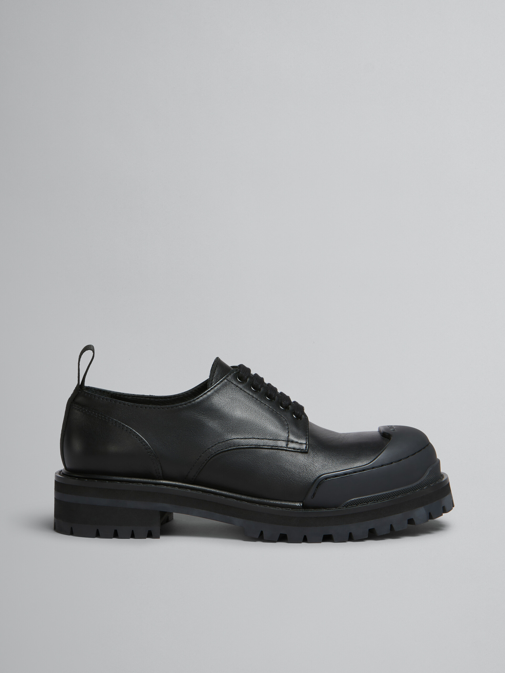Chaussures derby Dada Army en cuir noir - Chaussures à Lacets - Image 1