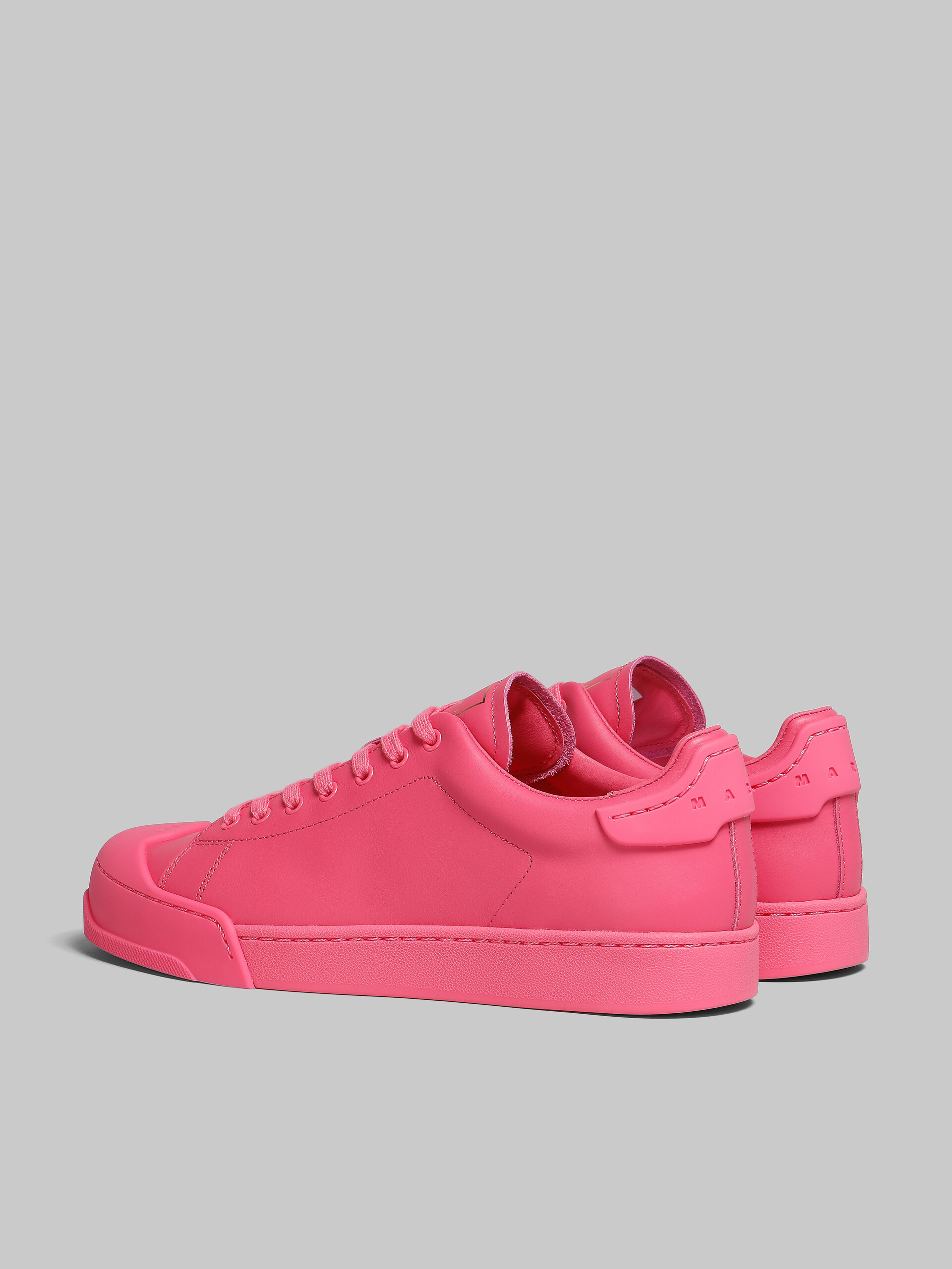 Pinkfarbene Sneakers Dada Bumper aus Leder - Sneakers - Image 3