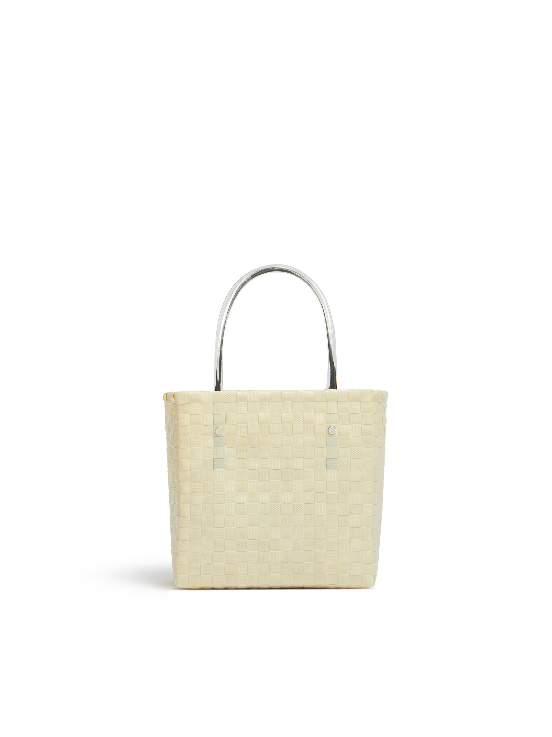 Light pink MARNI MARKET ANIMAL BASKET bag - Shopping Bags - Image 3