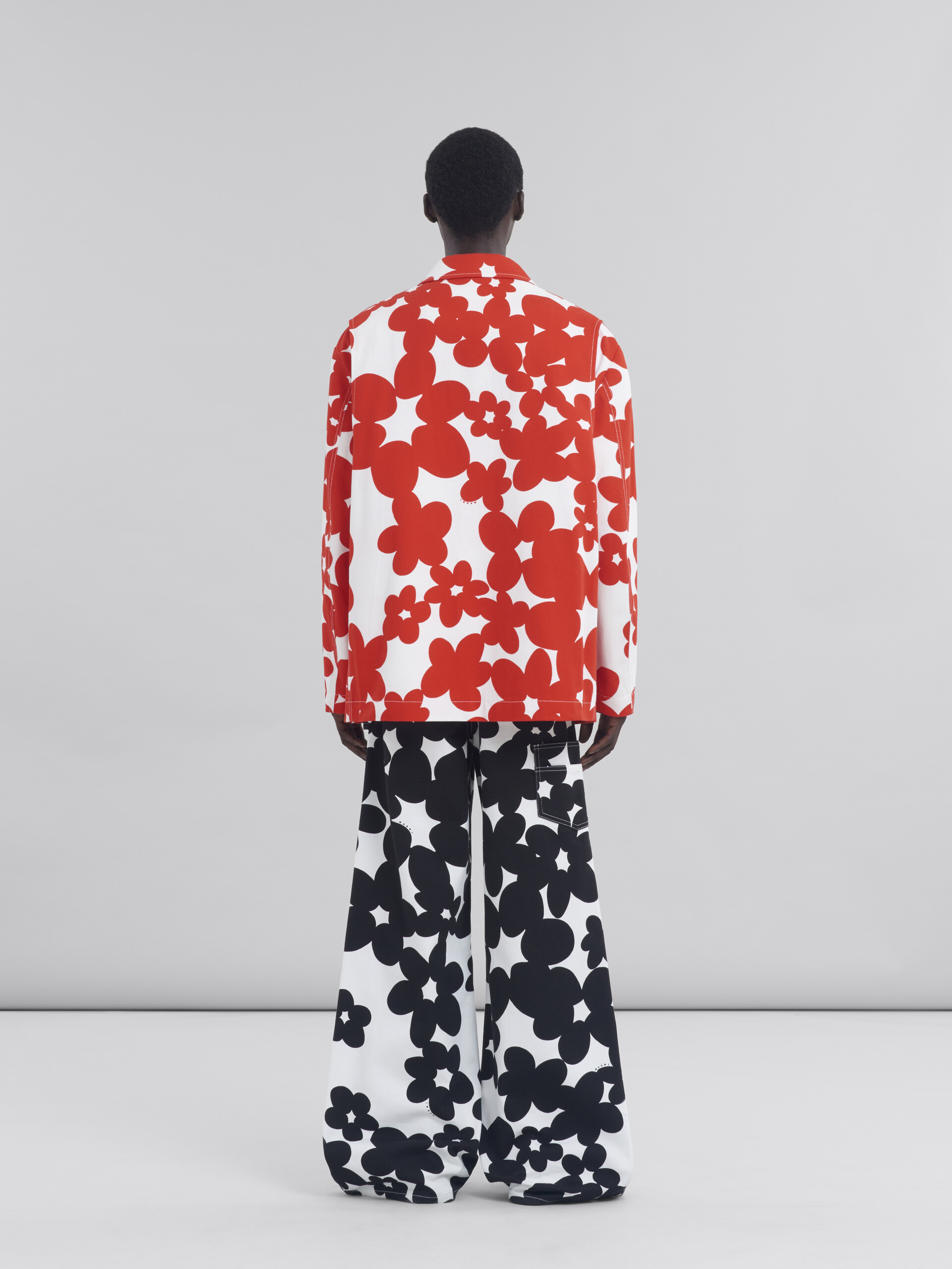 Red and white Dillies print jacket - Jackets - Image 3