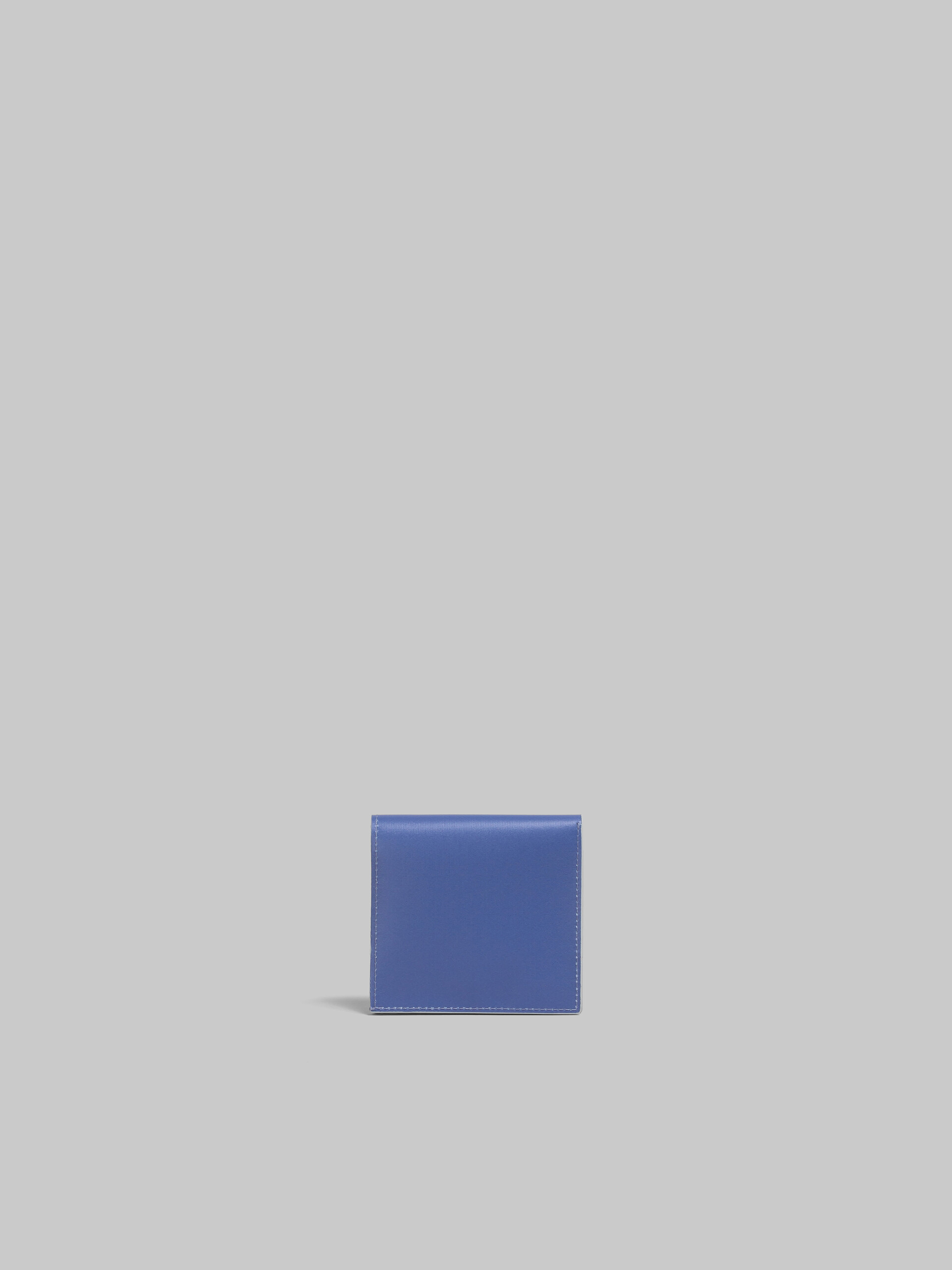 Zweifache Faltbrieftasche Tribeca in Violett und Blau - Brieftaschen - Image 3