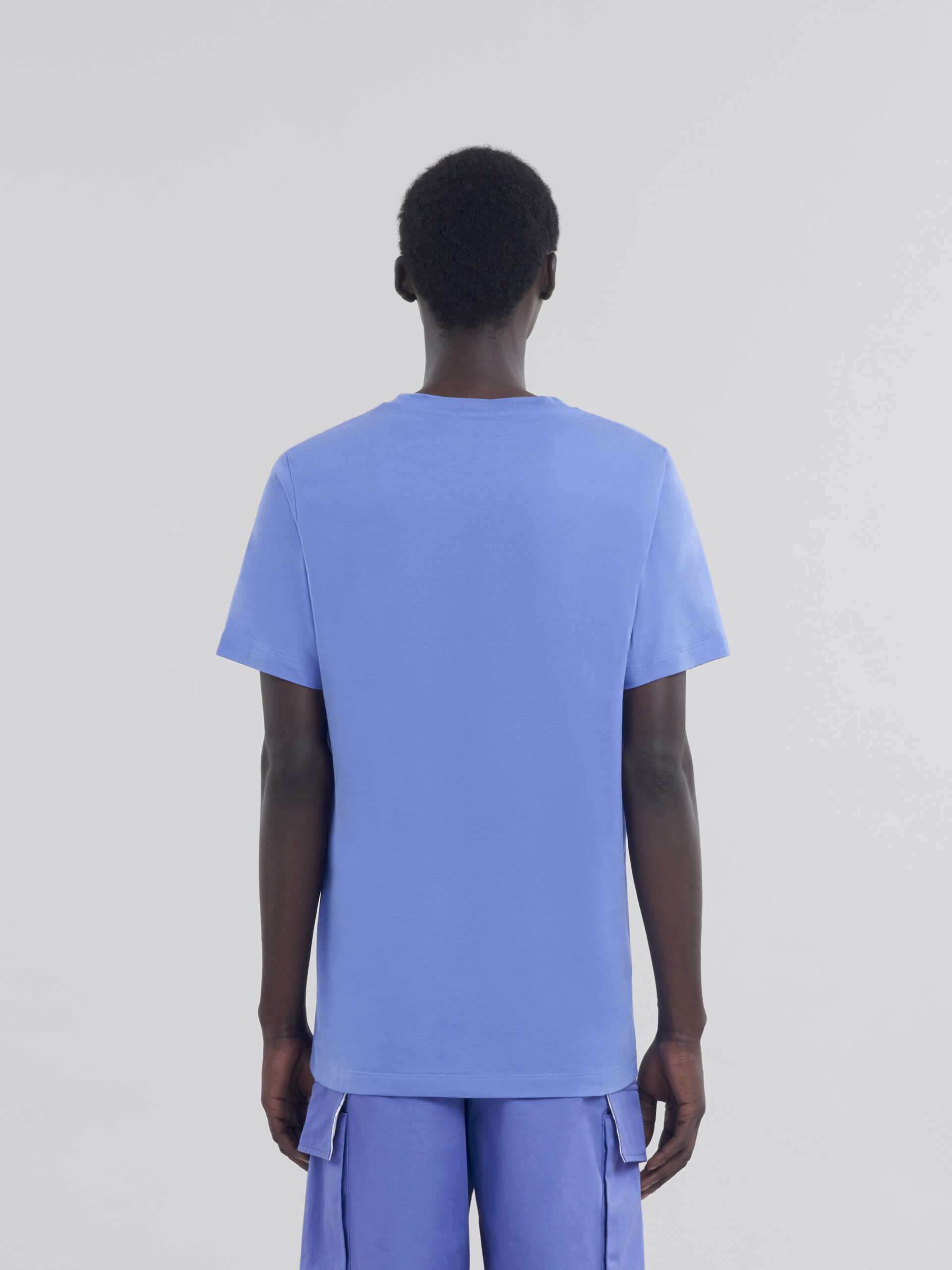 Indigo crew neck T-shirt - Shirts - Image 3