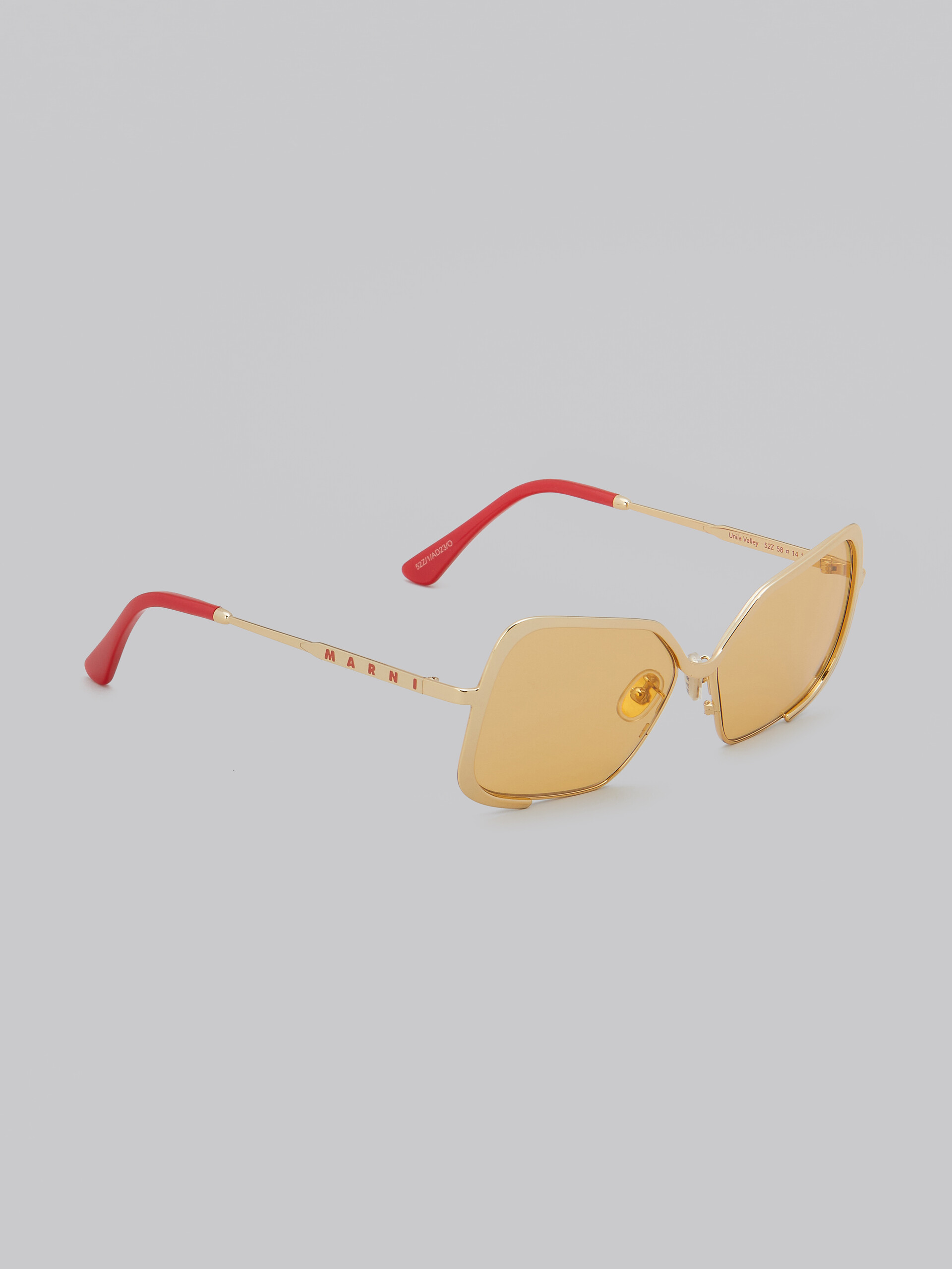 Goldfarbene Sonnenbrille Unila - Optisch - Image 2