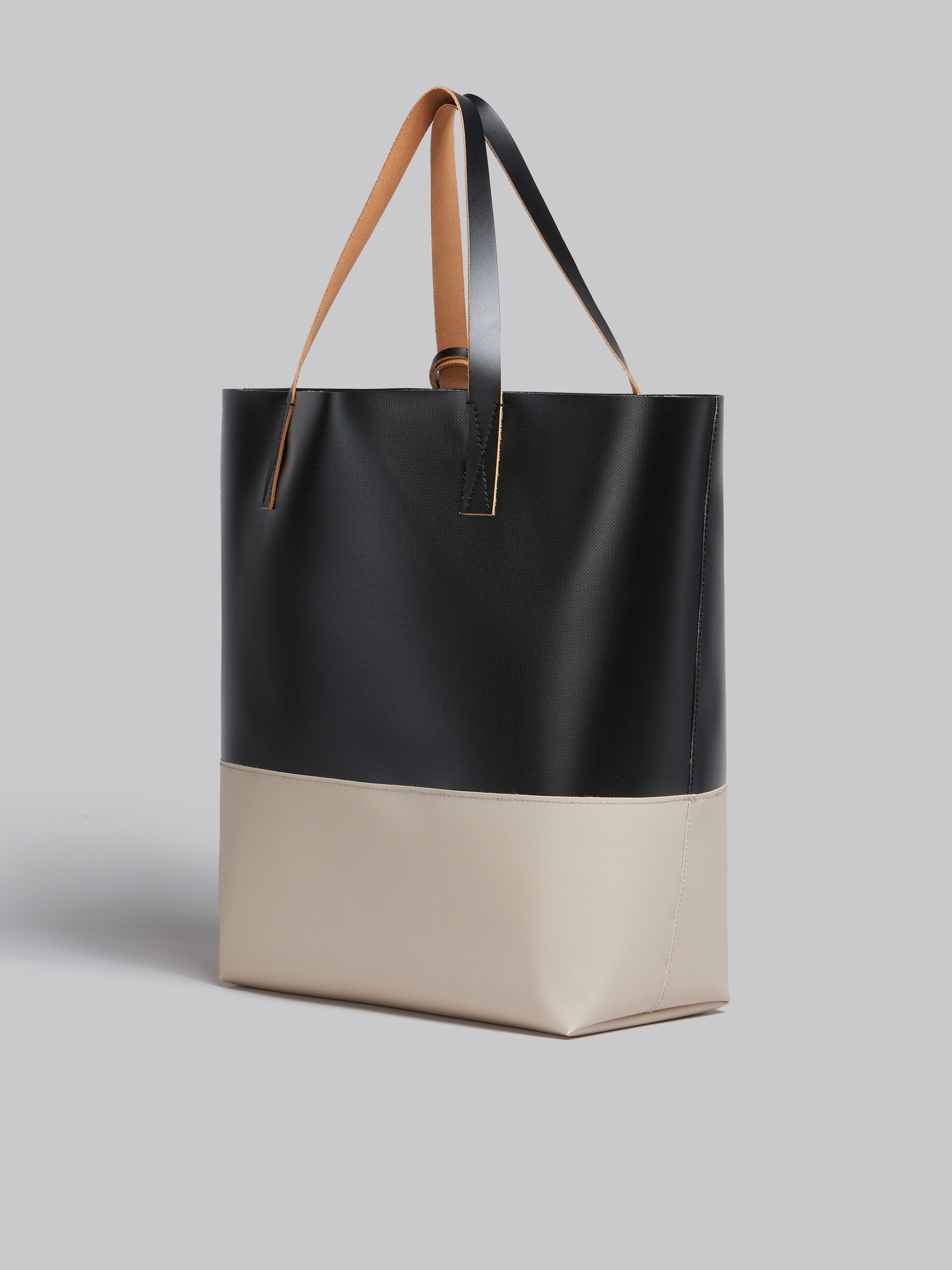Tribeca shopping bag in blue and black - Shopping Bags - Image 2