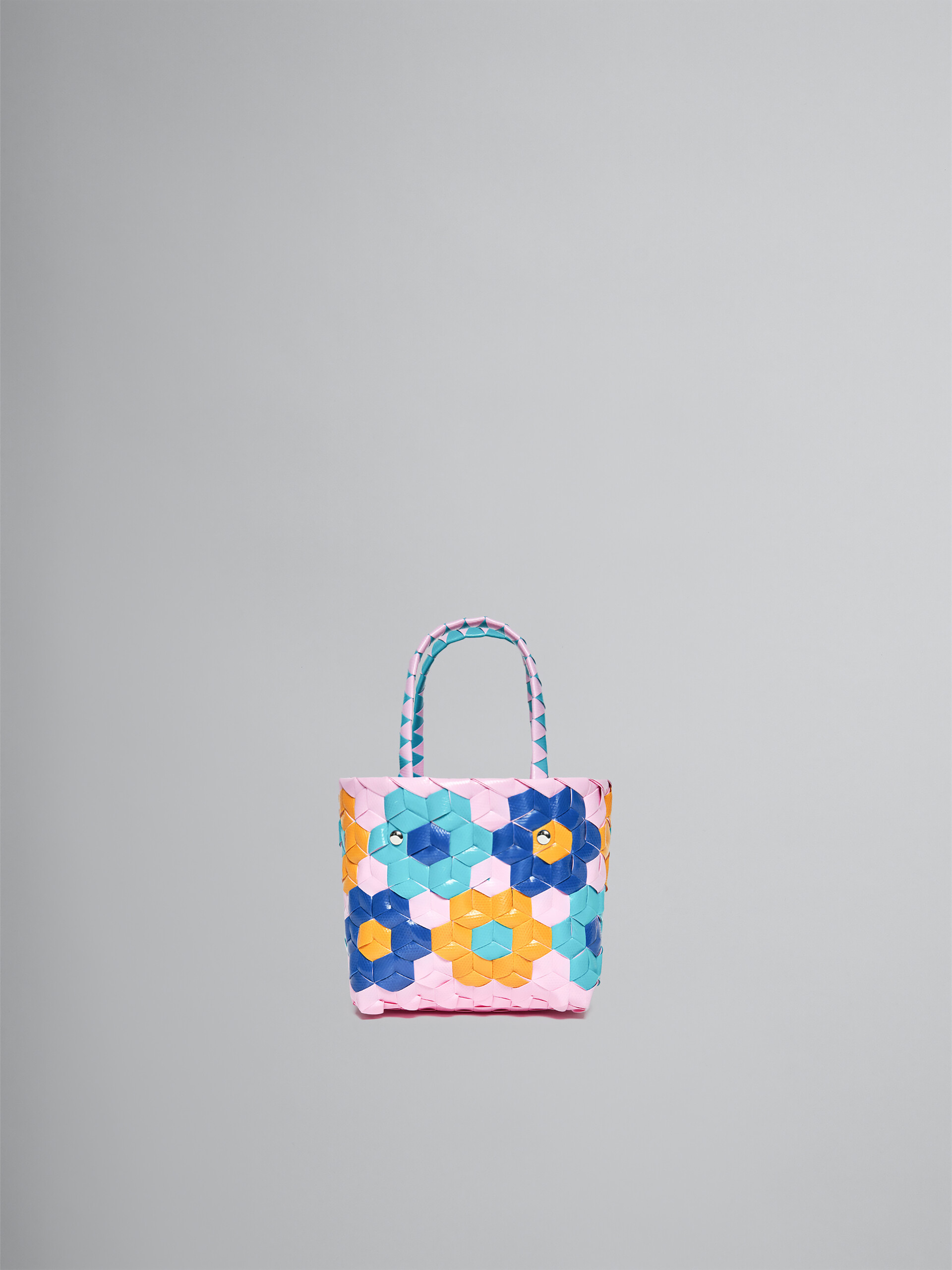 Gewebte Sonnenblumen-Tasche in Rosa - Tasche - Image 2
