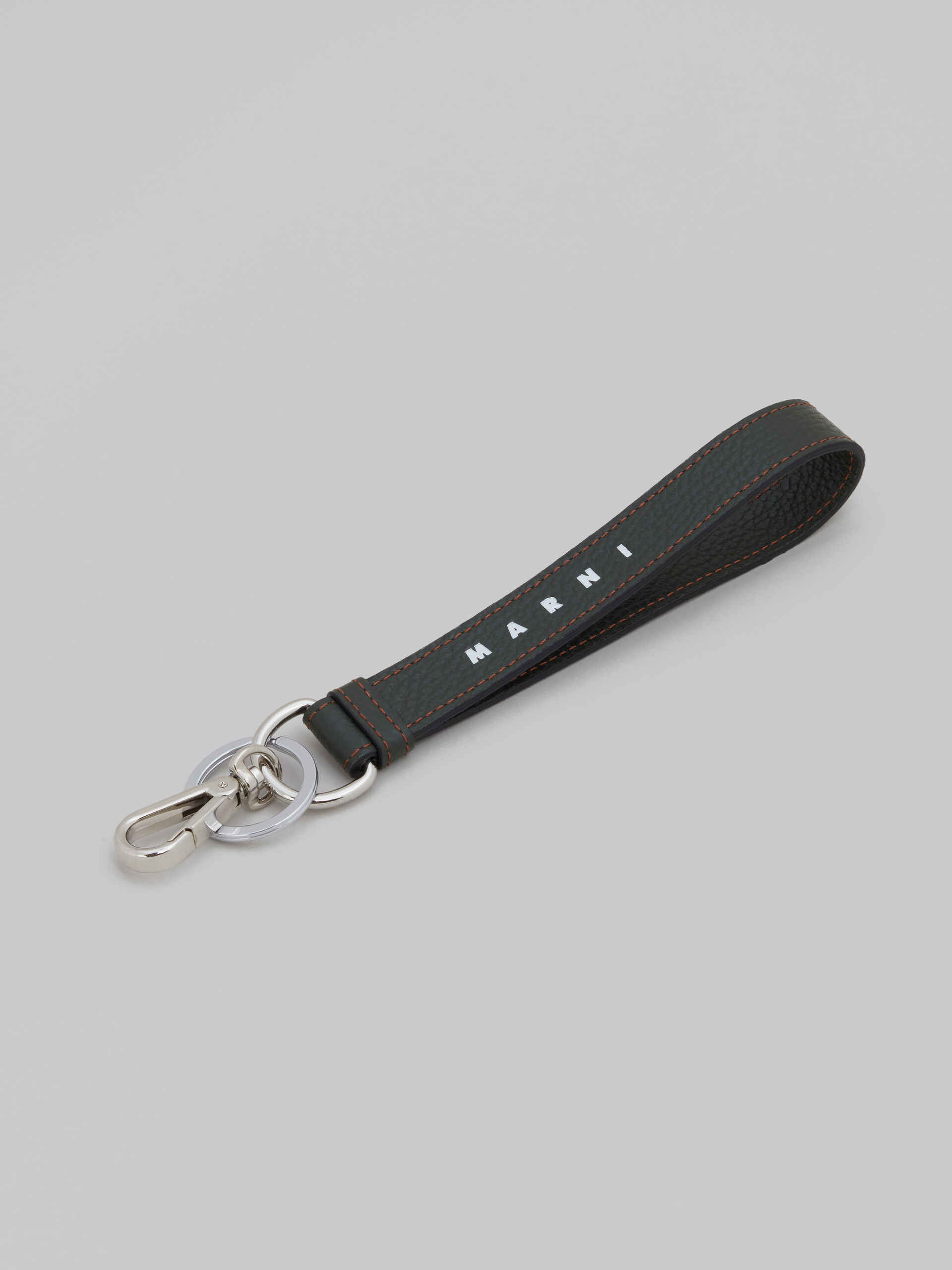 Black leather keyring - Key Rings - Image 2