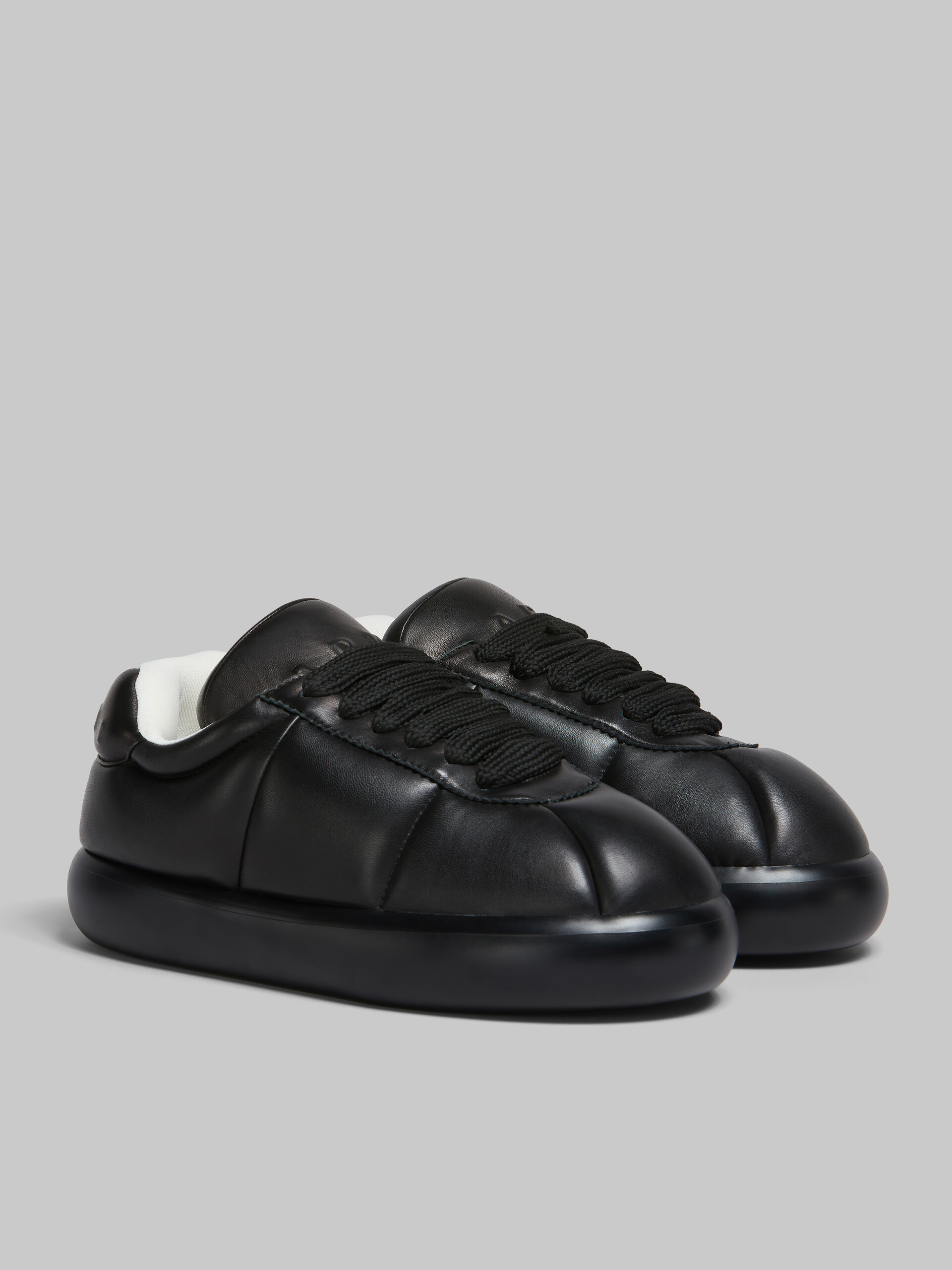 Zapatilla BigFoot 2.0 de piel negra - Sneakers - Image 2