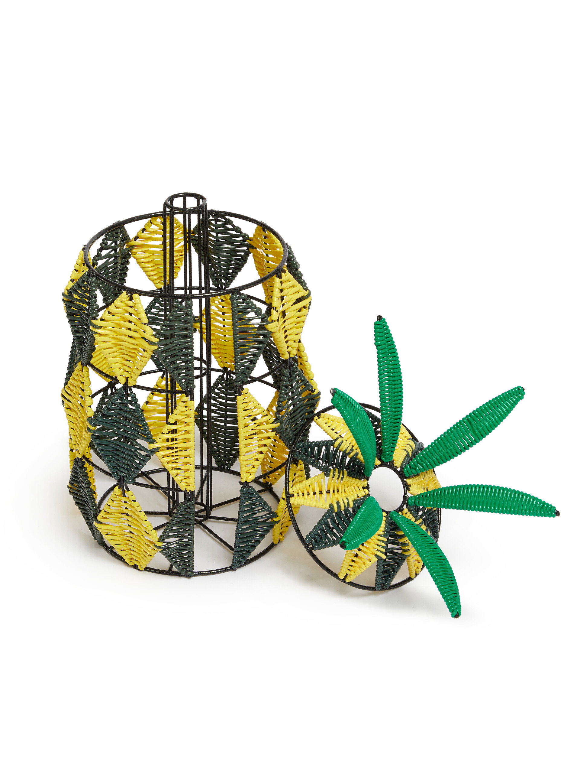 ブルー Marni Market Pineapple キッチンロールホルダー - ファッション小物 - Image 4