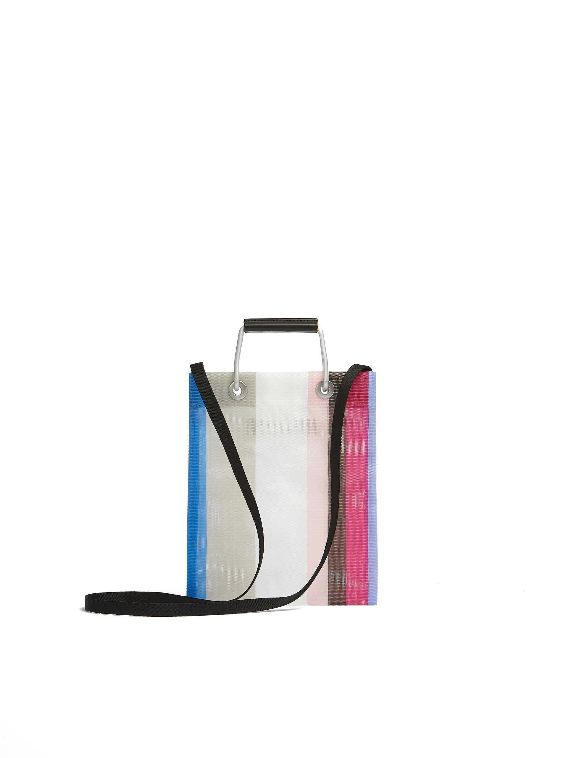 グリーンブルー(ターコイズ) MARNI MARKET STRIPE MINI SHOULDER BAG - Bags - Image 3