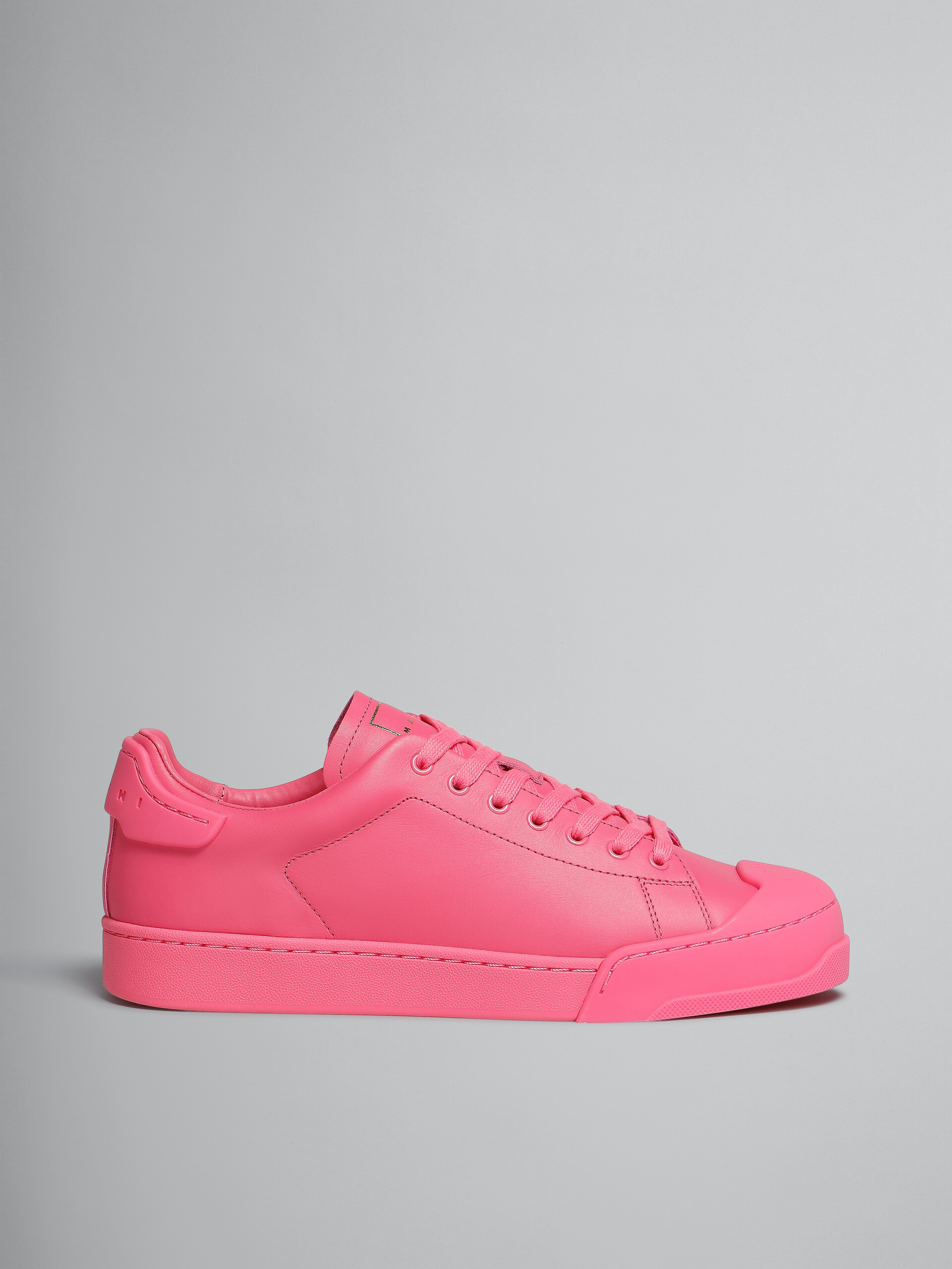 Pinkfarbene Sneakers Dada Bumper aus Leder - Sneakers - Image 1