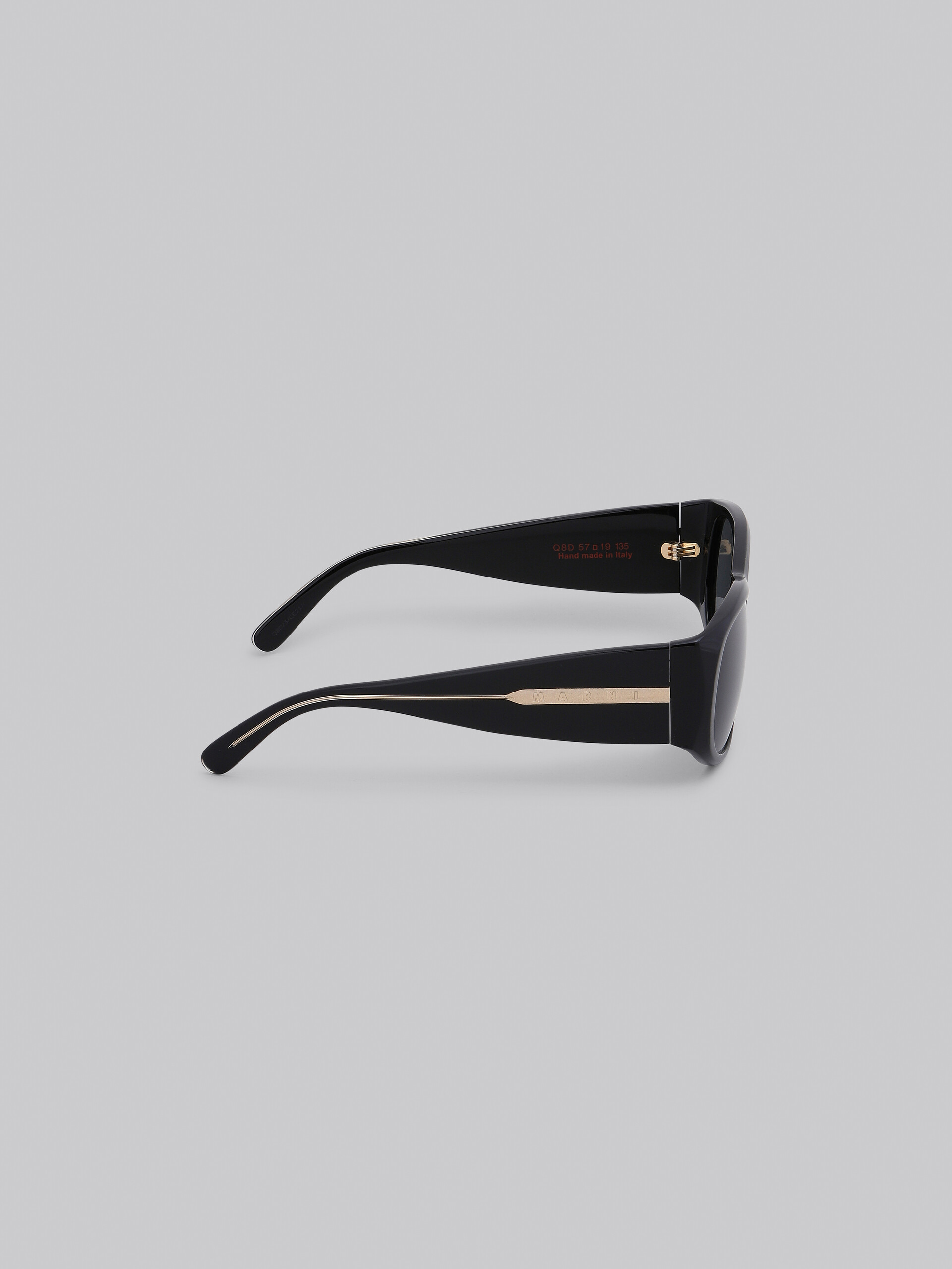 Orinoco River Sonnenbrille aus schwarzem Acetat - Optisch - Image 4