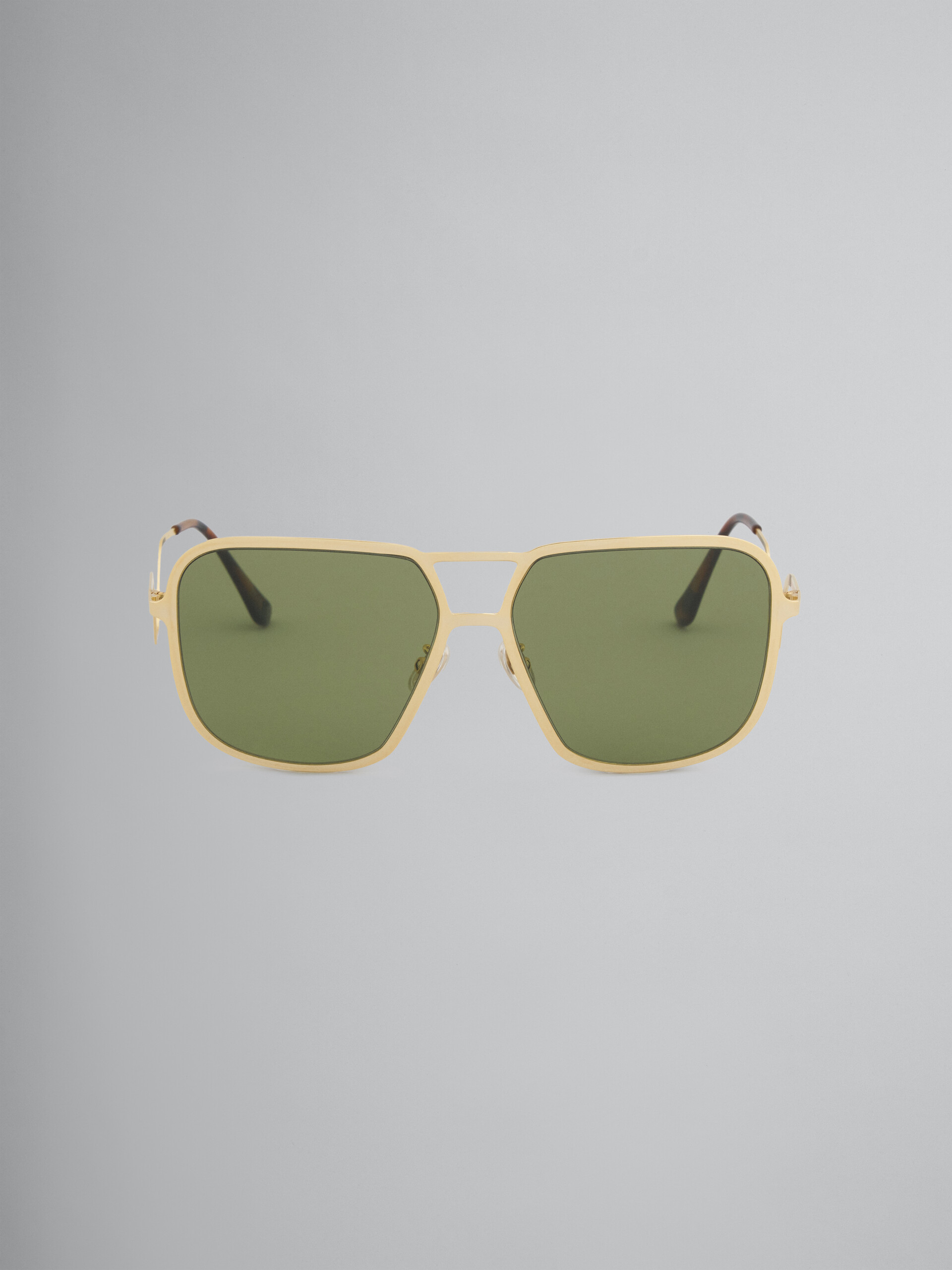 HA LONG BAY Sonnenbrille aus goldenem Metall - Optisch - Image 1