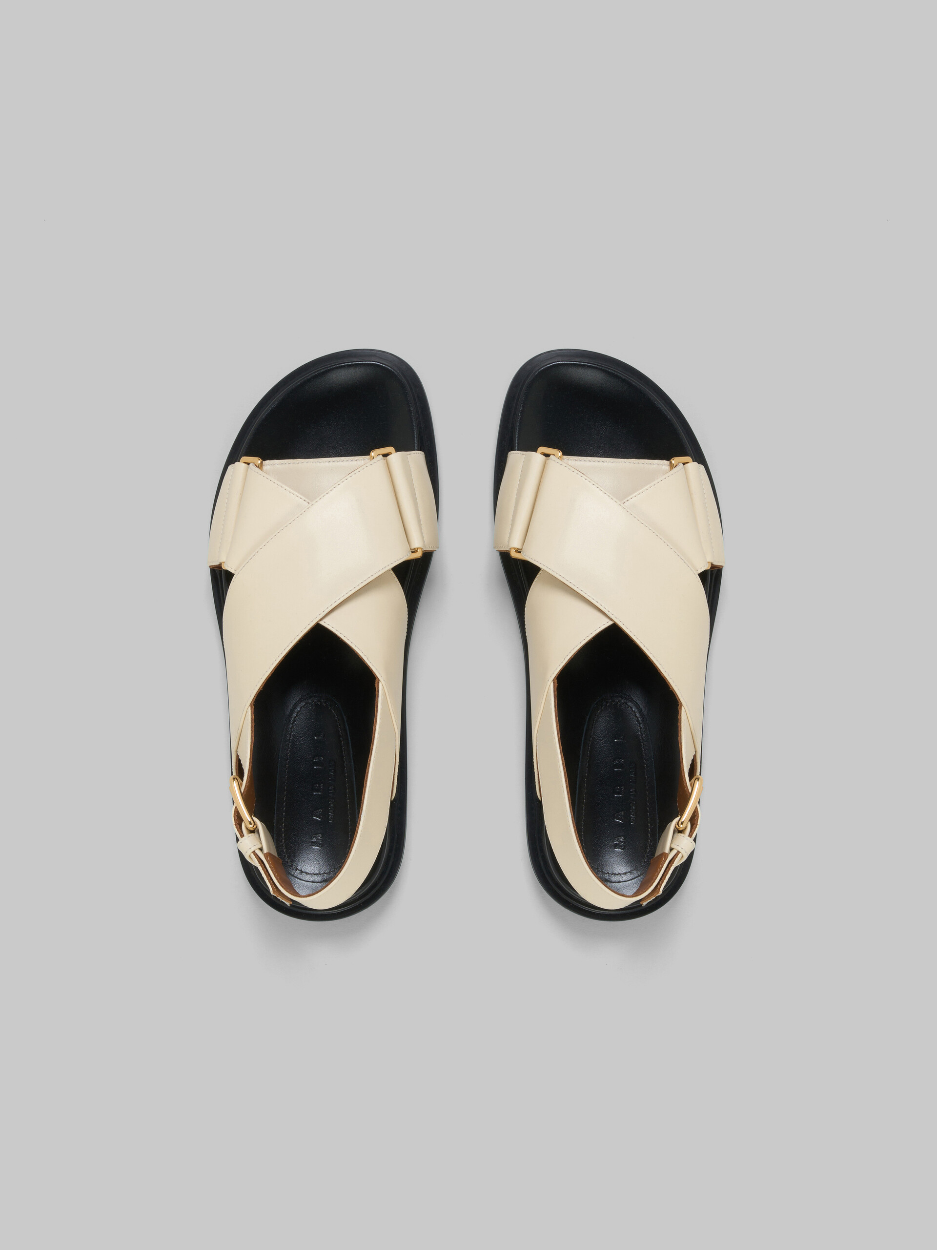 Brown leather Fussbett - Sandals - Image 4