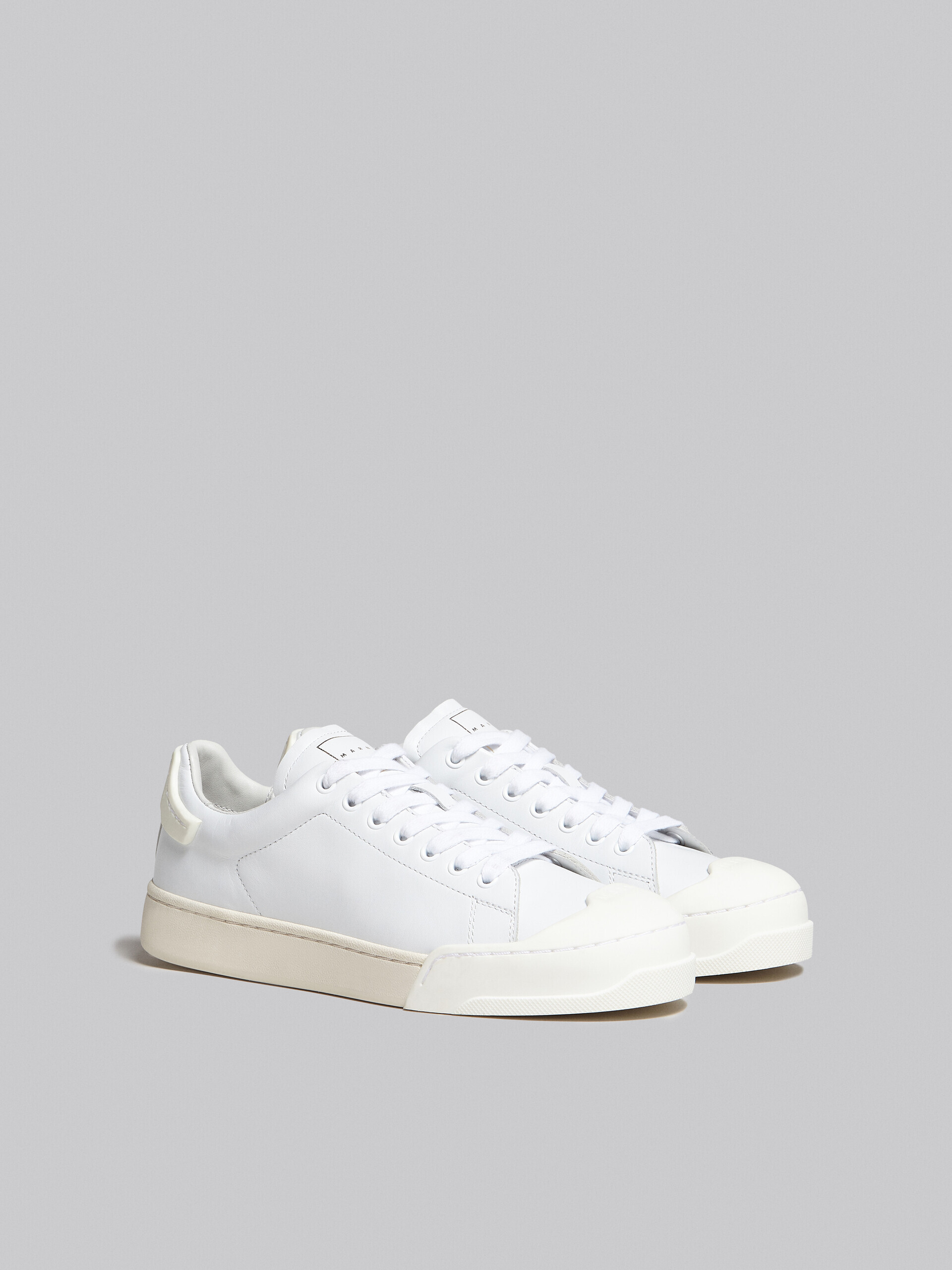 Sneakers Dada Bumper en cuir blanc - Sneakers - Image 2