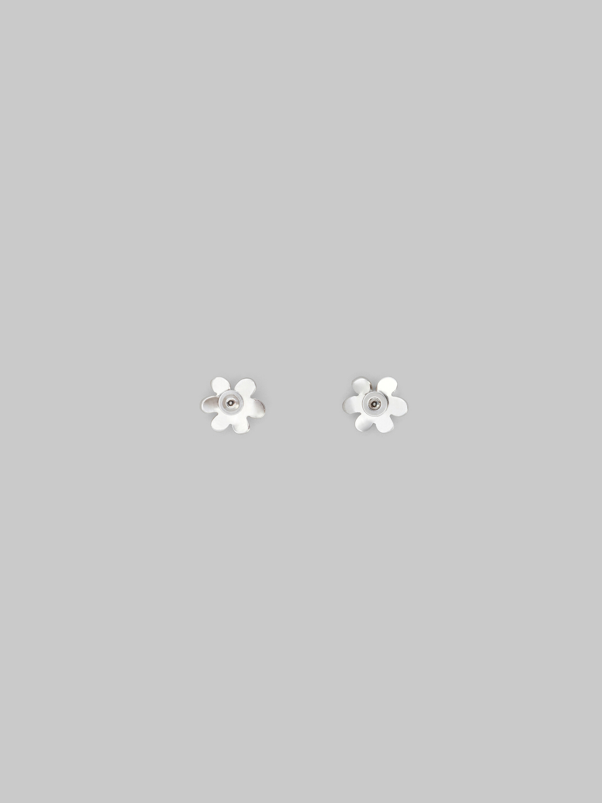 Daisy stud earrings with pavé rhinestones - Earrings - Image 3