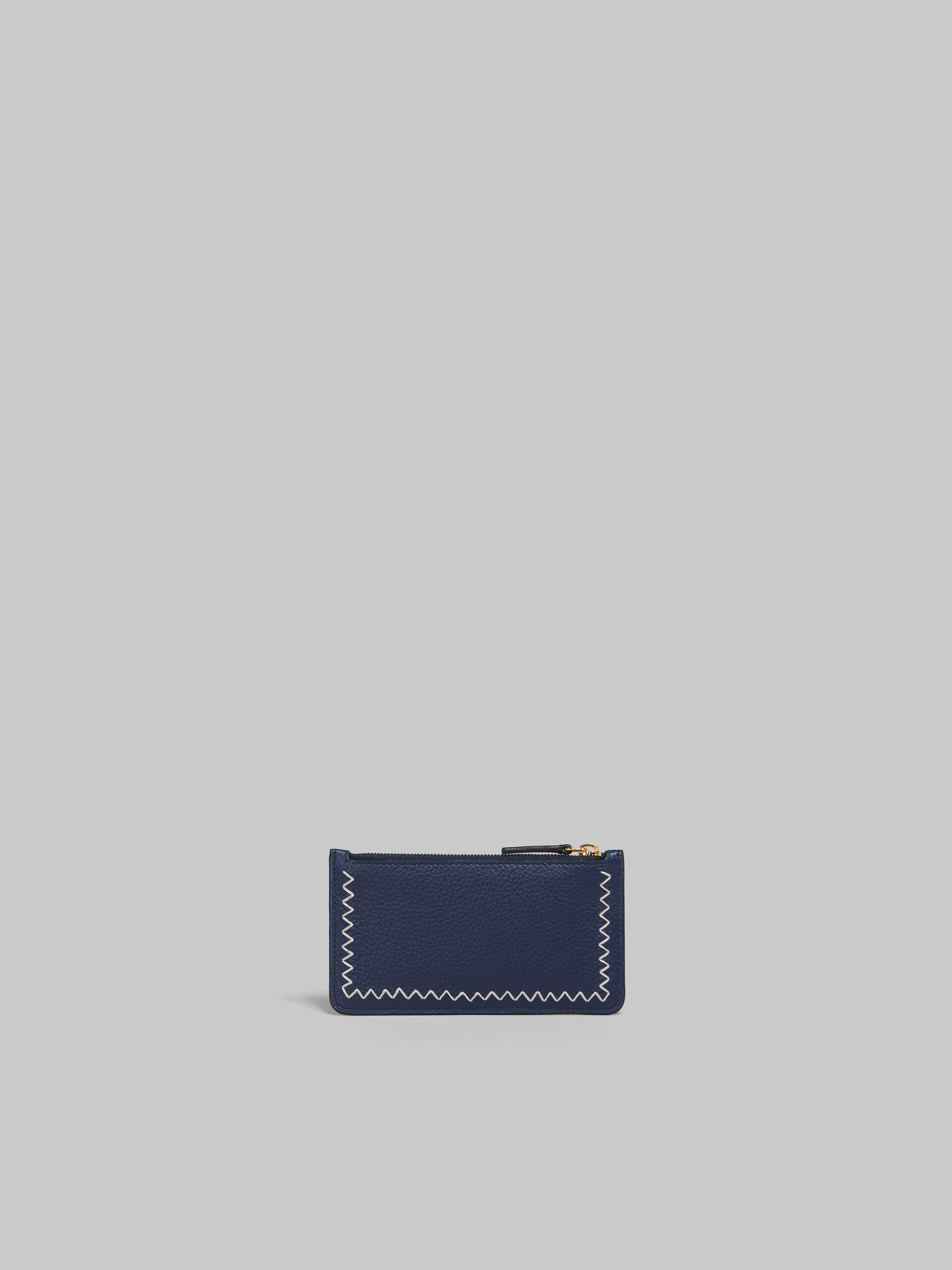 Light blue credit card holder with Marni Mending logo - Wallets - Image 3