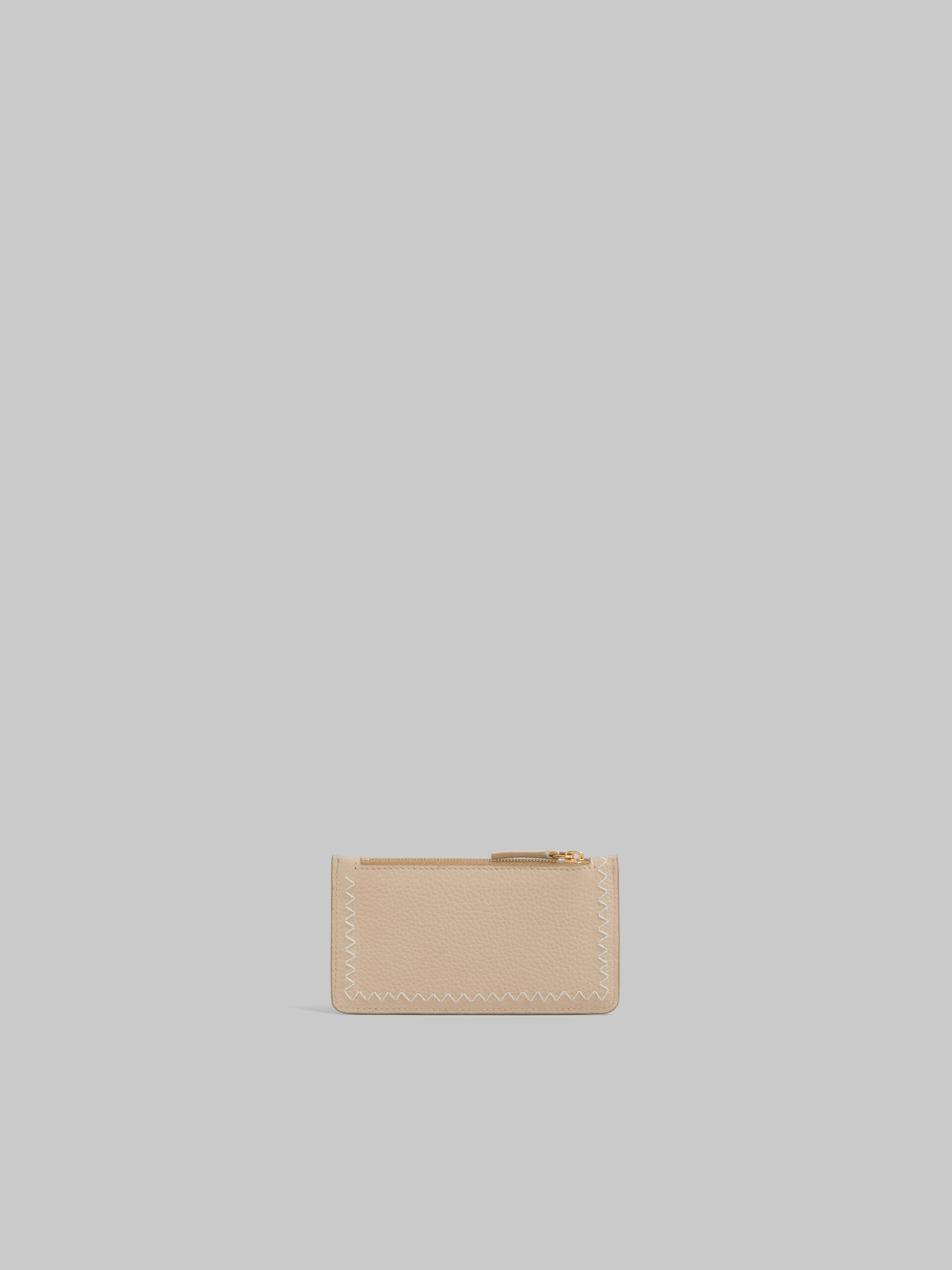 Light blue credit card holder with Marni Mending logo - Wallets - Image 3