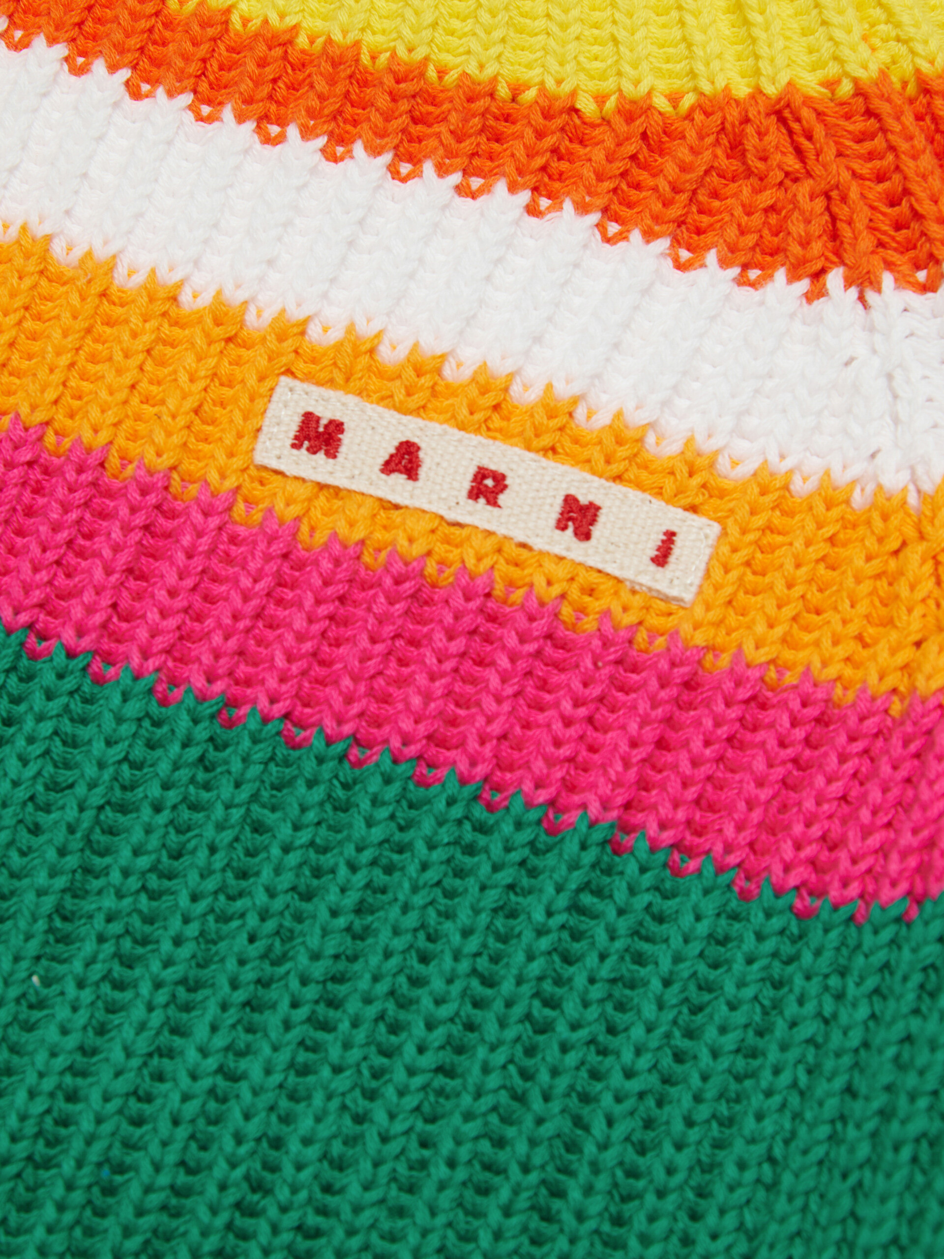 Pullover in maglia a righe multicolor - Maglieria - Image 3