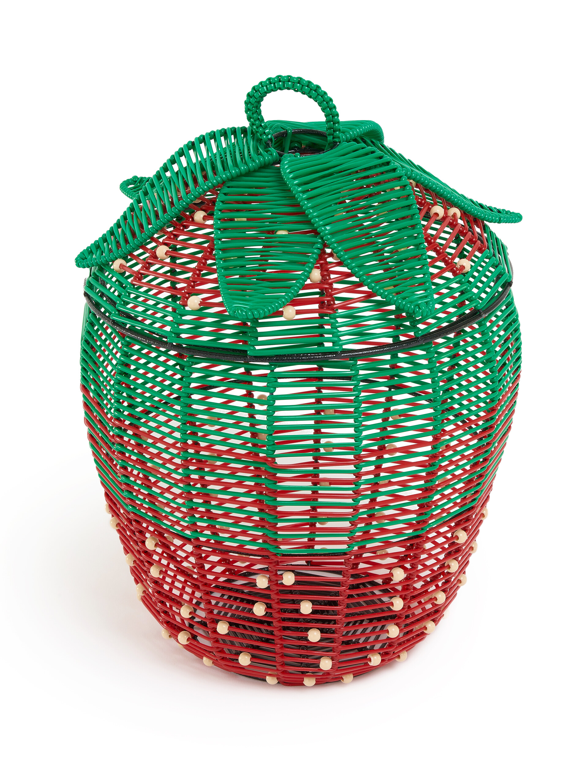 レッド Marni Market Strawberryバスケット - ファッション小物 - Image 3