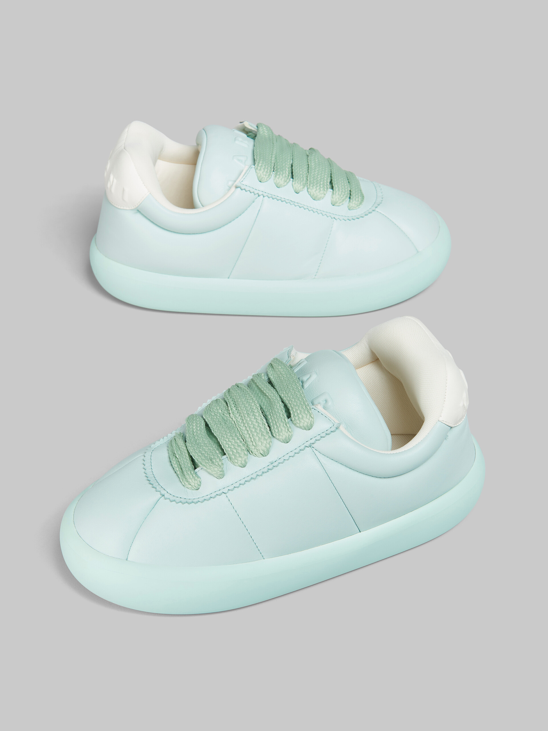 Zapatilla BigFoot 2.0 de piel azul claro - Sneakers - Image 5