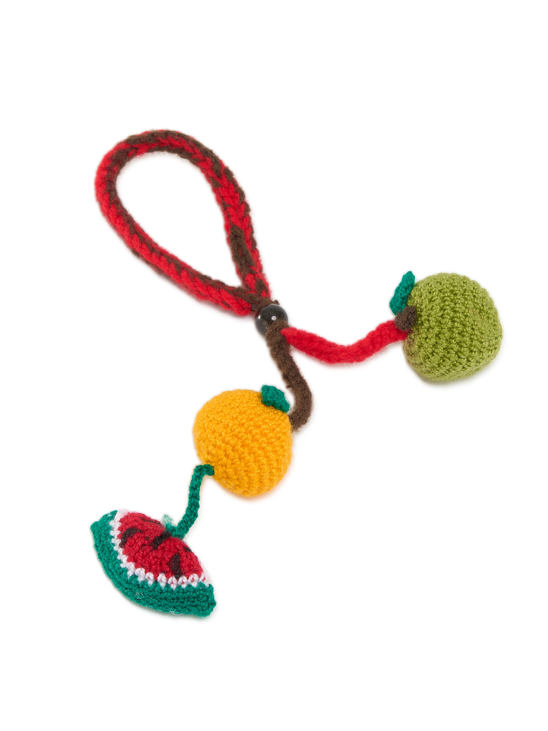 Ciondolo "Anguria" Marni Market In Crochet - Accessori - Image 3
